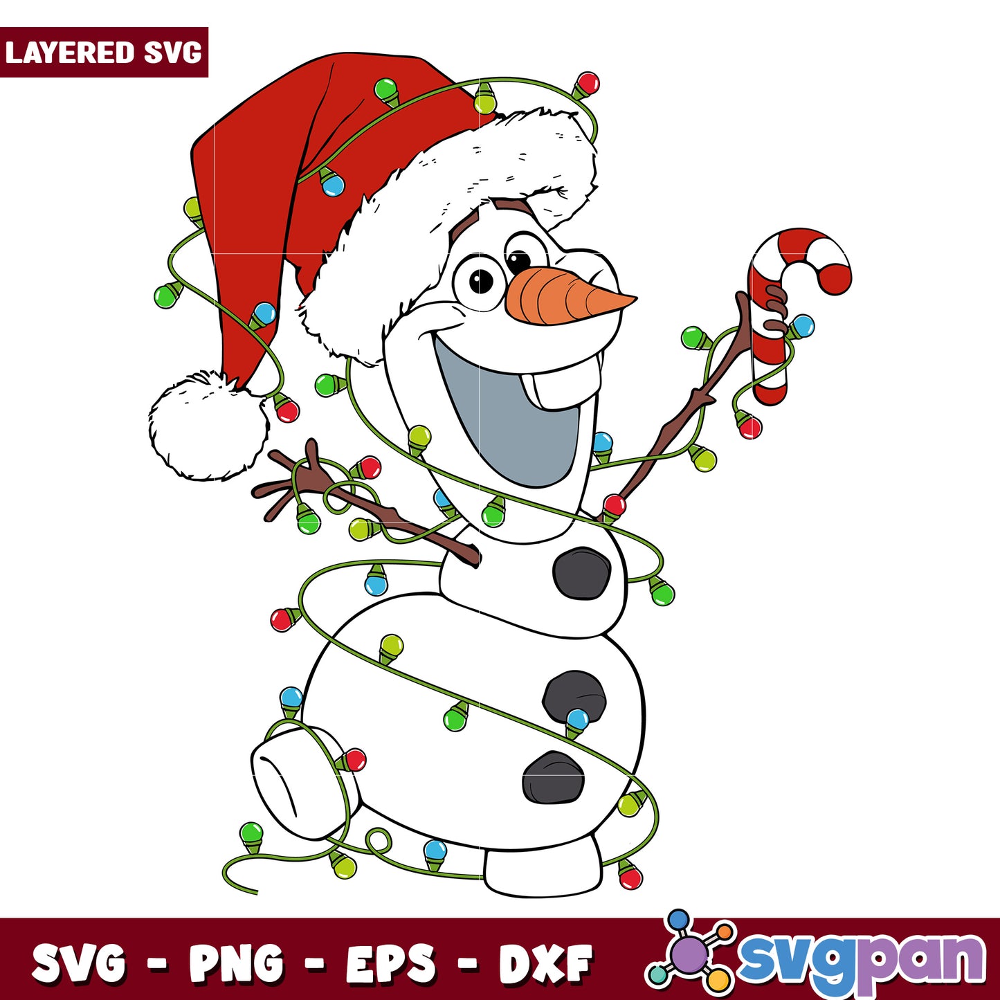 Olaf svg, disney characters svg, christmas logo svg