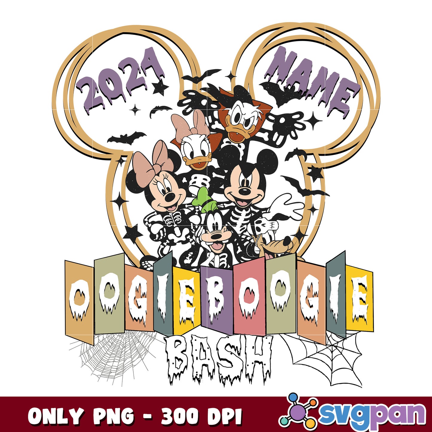 Oogieboogie bash halloween png, Oogieboogie bash png