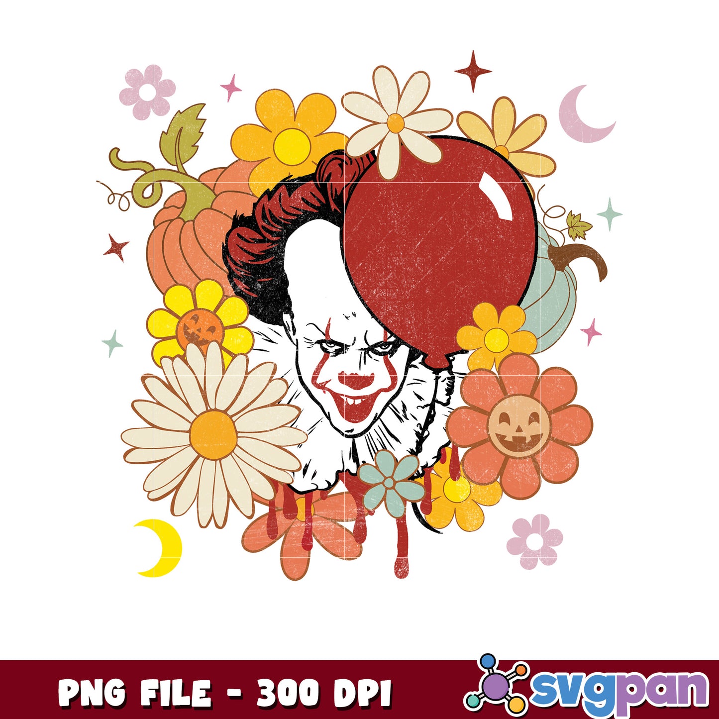 Pennywise halloween png, halloween cookies png, halloween horror nights png