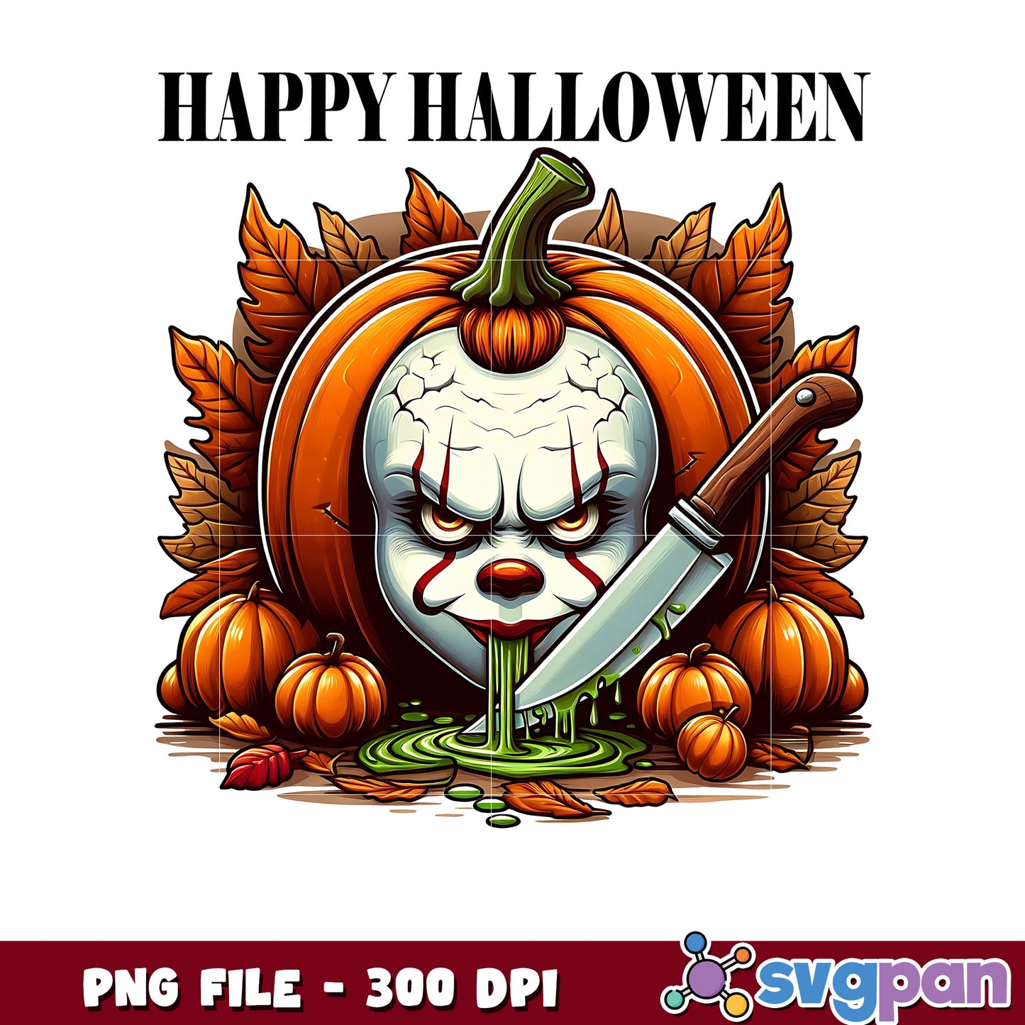 Pennywise happy halloween png, halloween costumes png, spirit halloween png