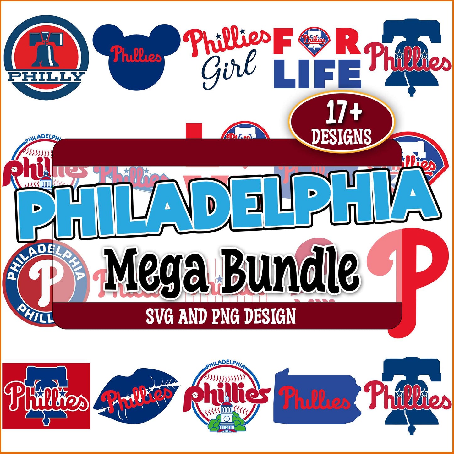Philadelphia art svg bundle