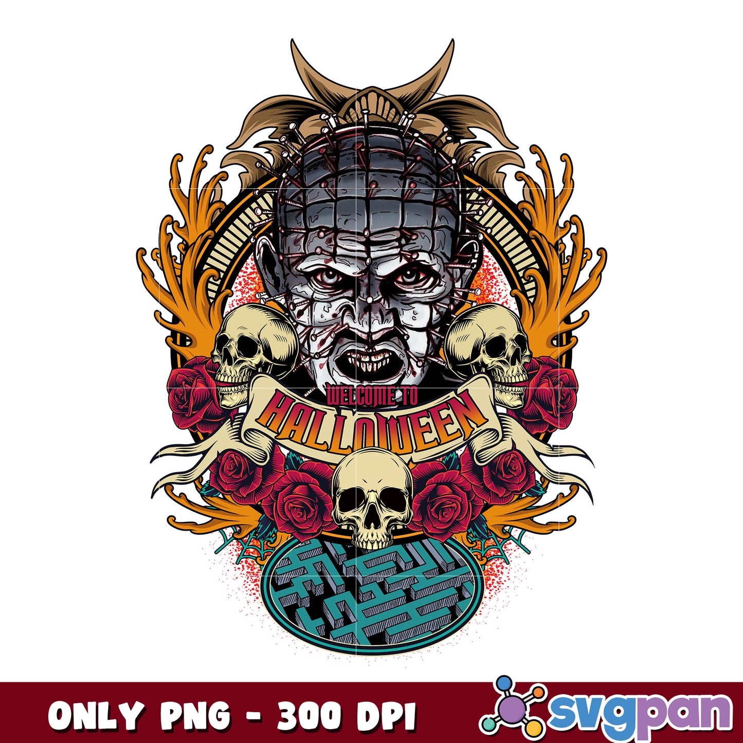 Hellraiser Welcome To Halloween png