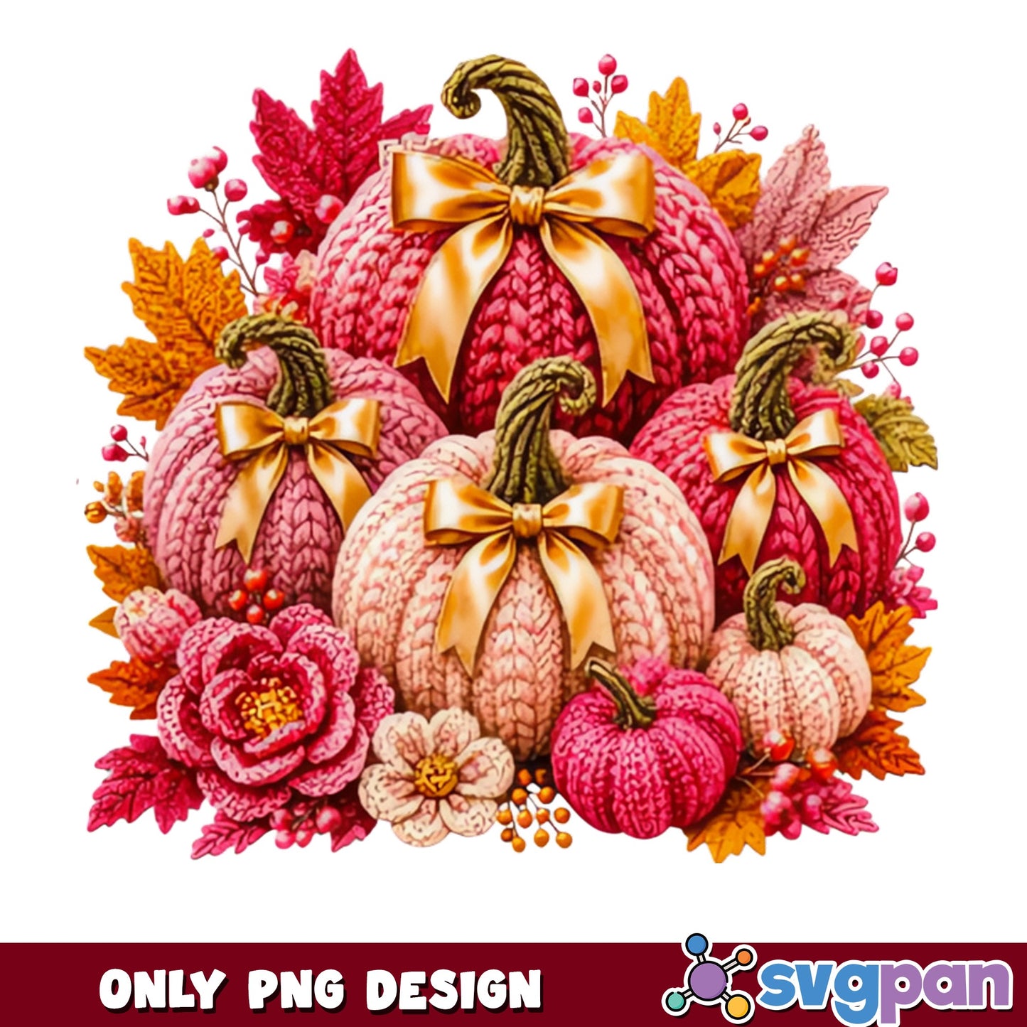 Pink Coquette Pumpkin PNG, Fall Autumn Sublimation PNG, Thanksgiving PNG
