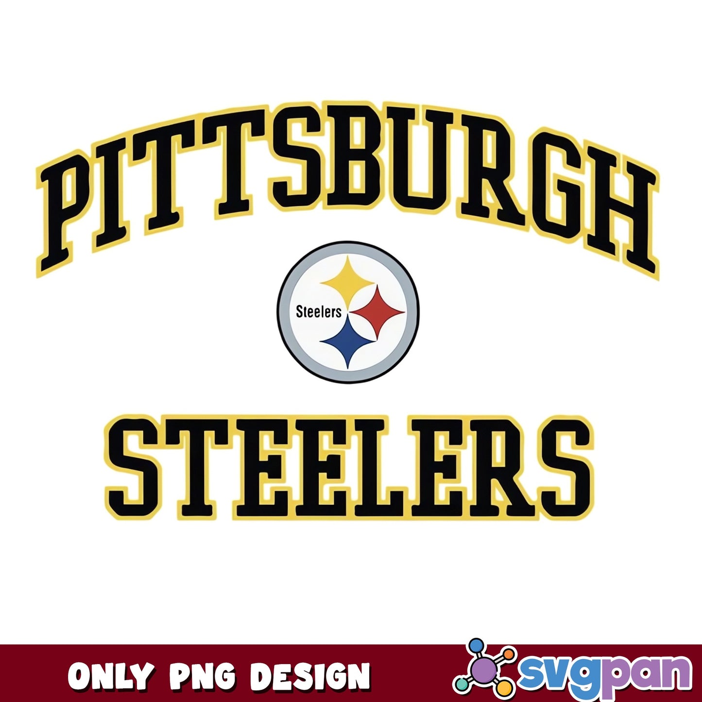 Pittsburgh Steelers PNG, NFL Football Team Logo, Steelers PNG
