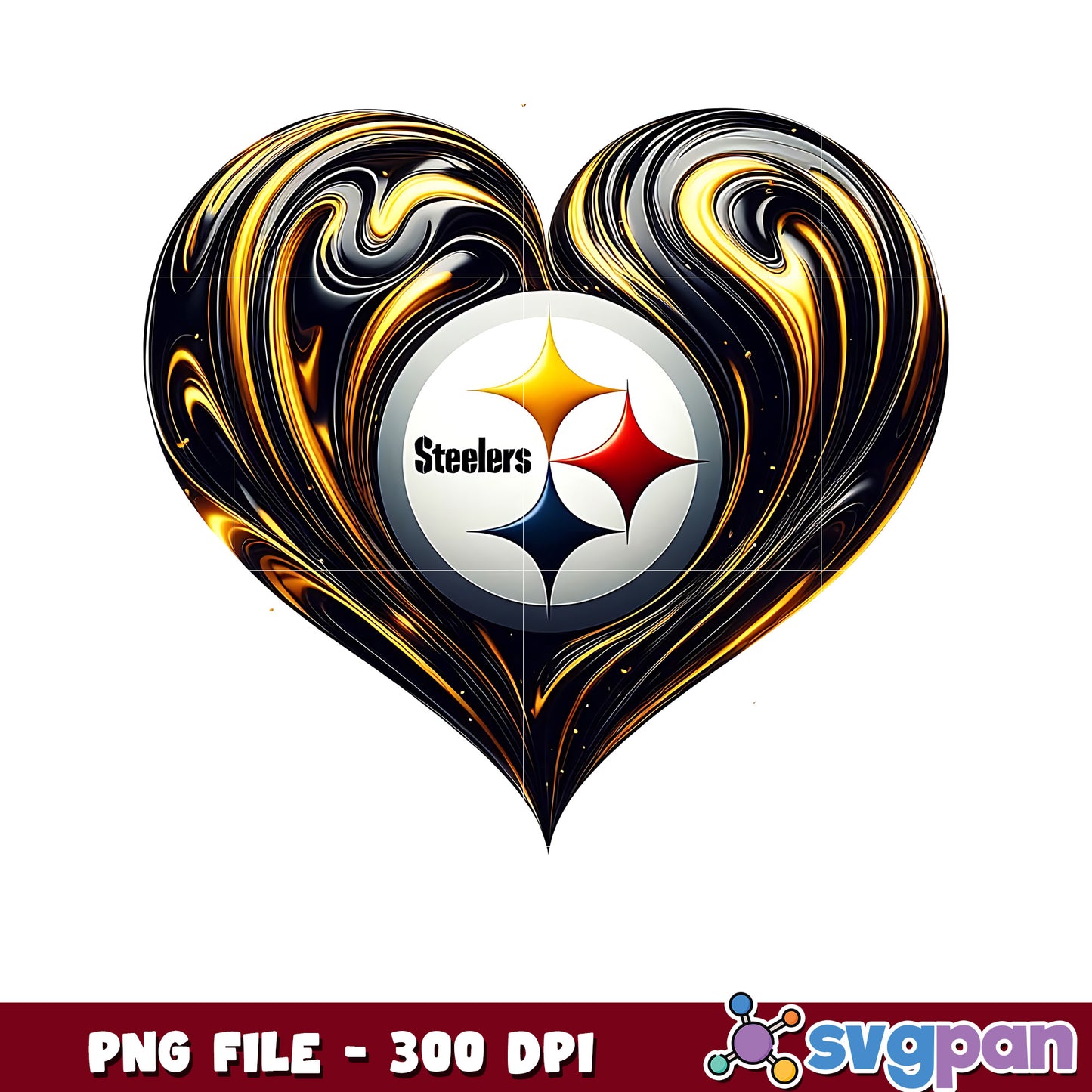 Pittsburgh steelers heart png, nfl reddit png, nfl network png