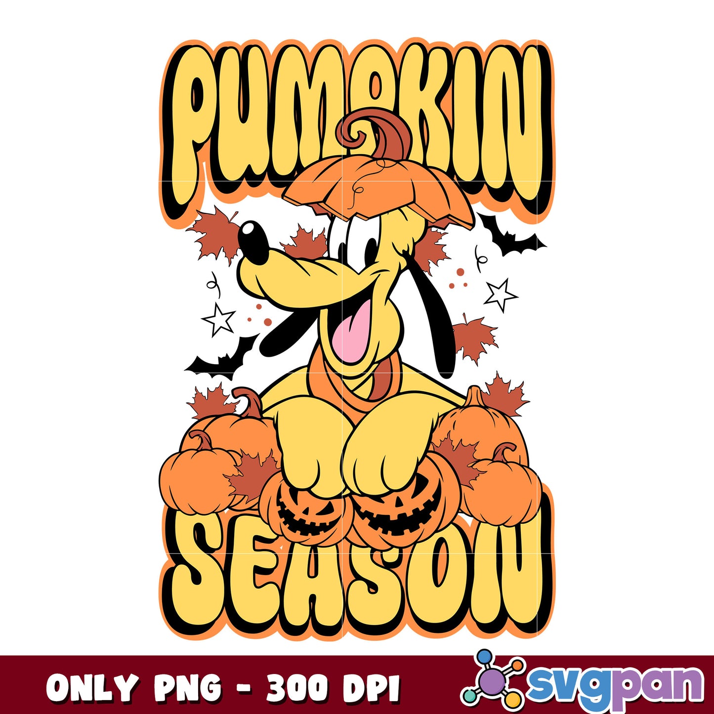 Pluto dog pumpkin season png, disney pluto png, halloween pumpkin png