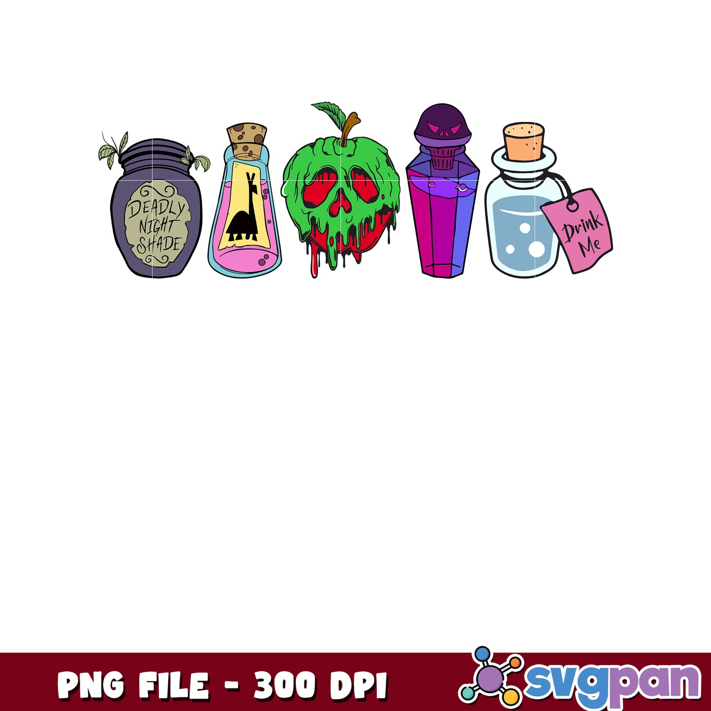 Potion PNG Halloween Clipart