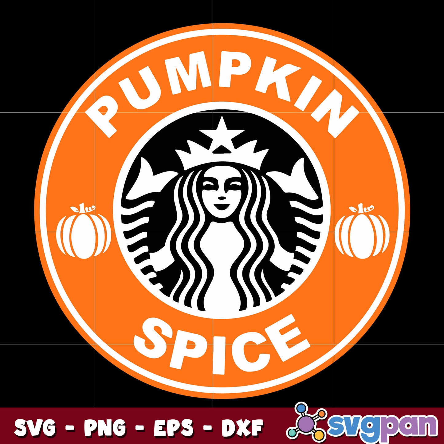 Pumpkin Spice Starbucks svg