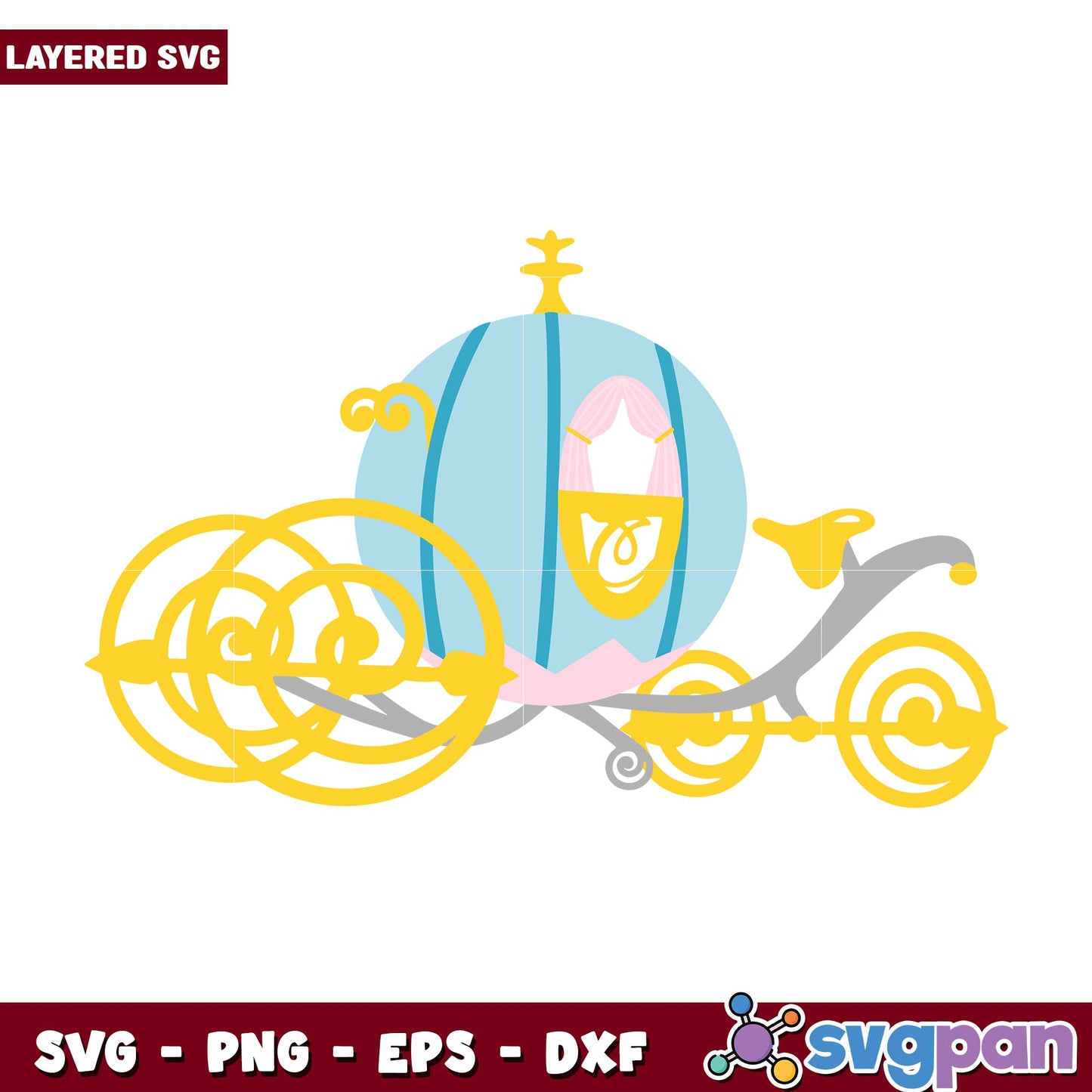 Pumpkin Carriage svg, Disney characters svg, Digital Download