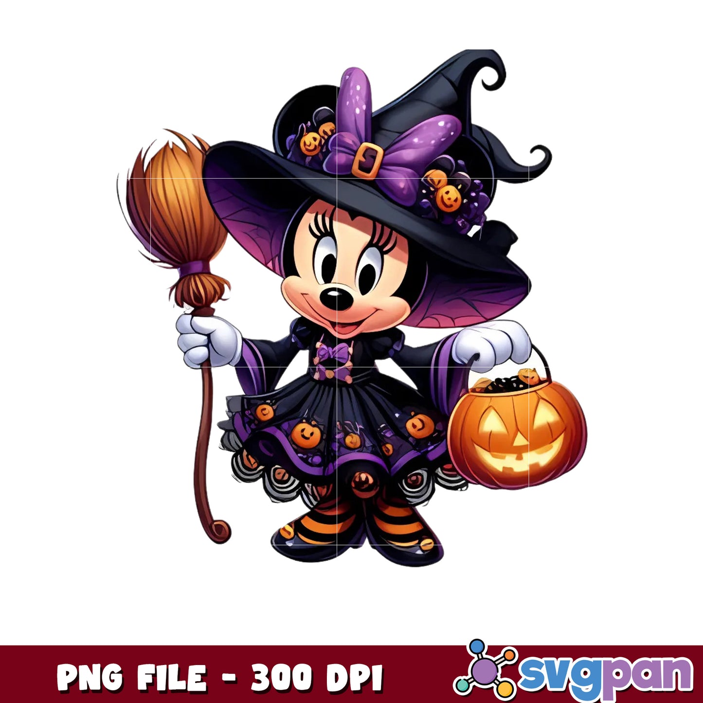 Purple witch costume png, disney halloween png, halloween time png
