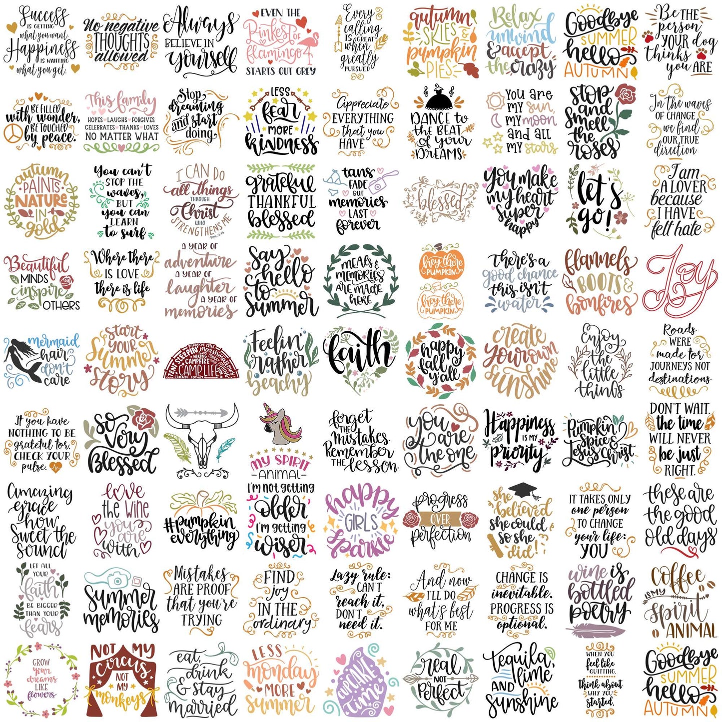 Quotes collection svg bundle, motivational quotes svg, quote of the day svg