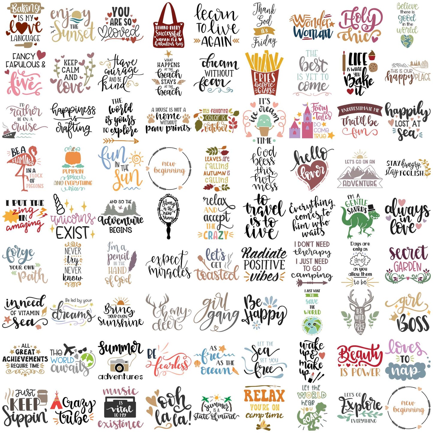 Quotes collection svg bundle, motivational quotes svg, quote of the day svg