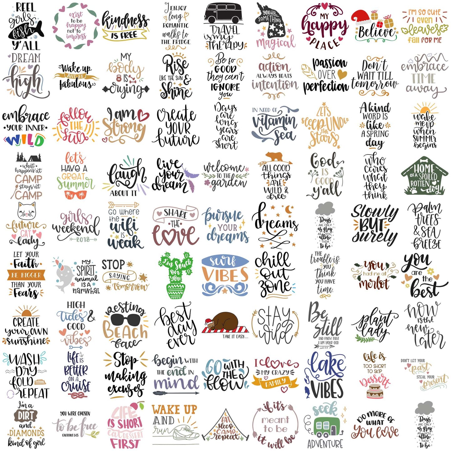 Quotes collection svg bundle, motivational quotes svg, quote of the day svg