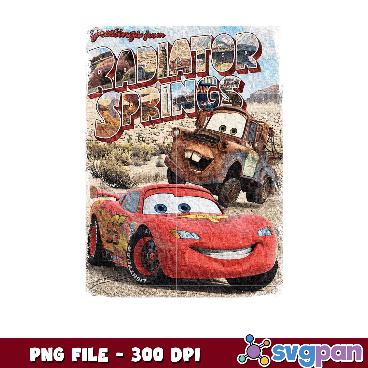 Radiator springs png, disneyland png, disney movies png