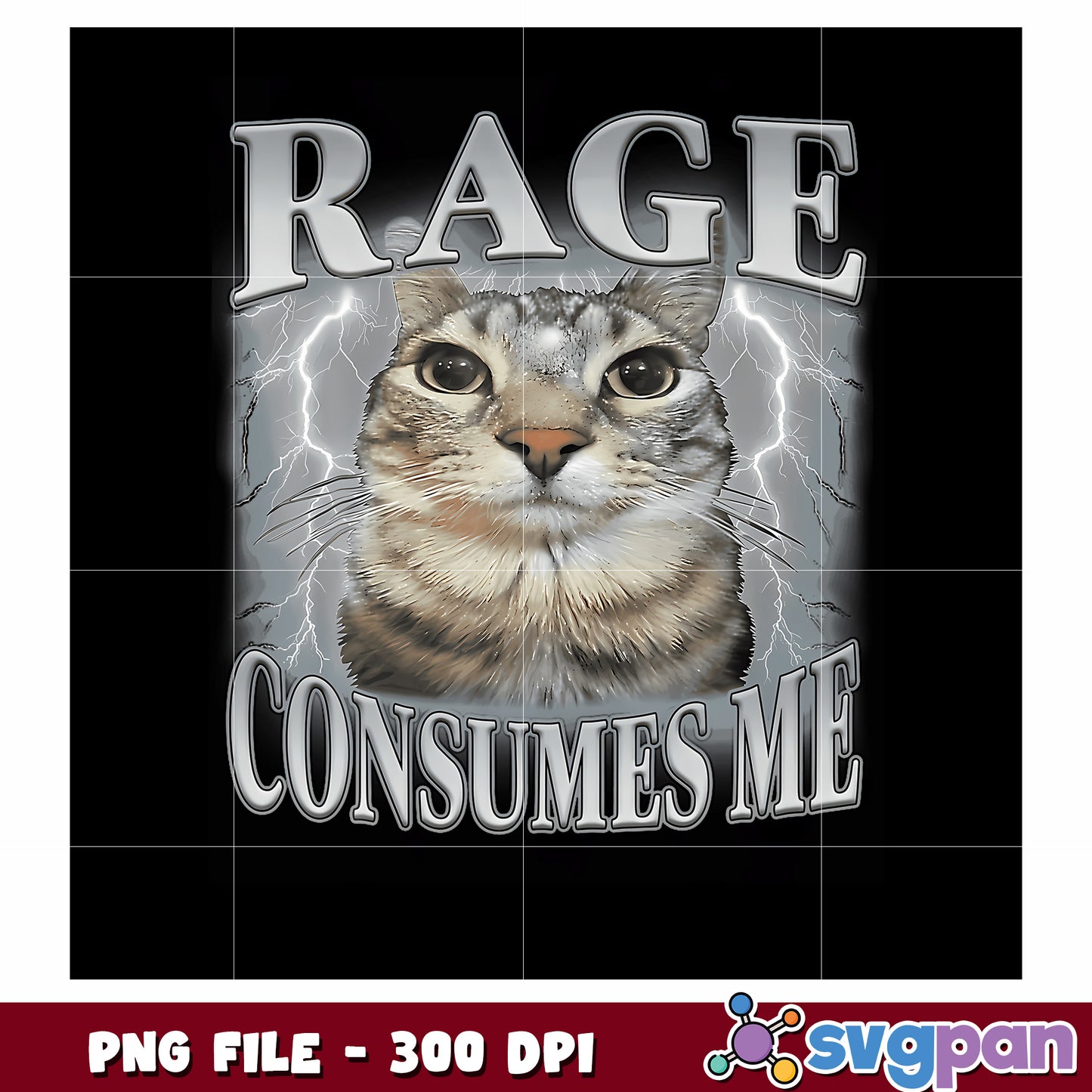 Rage consumes me png, intense emotion png, dramatic quote png