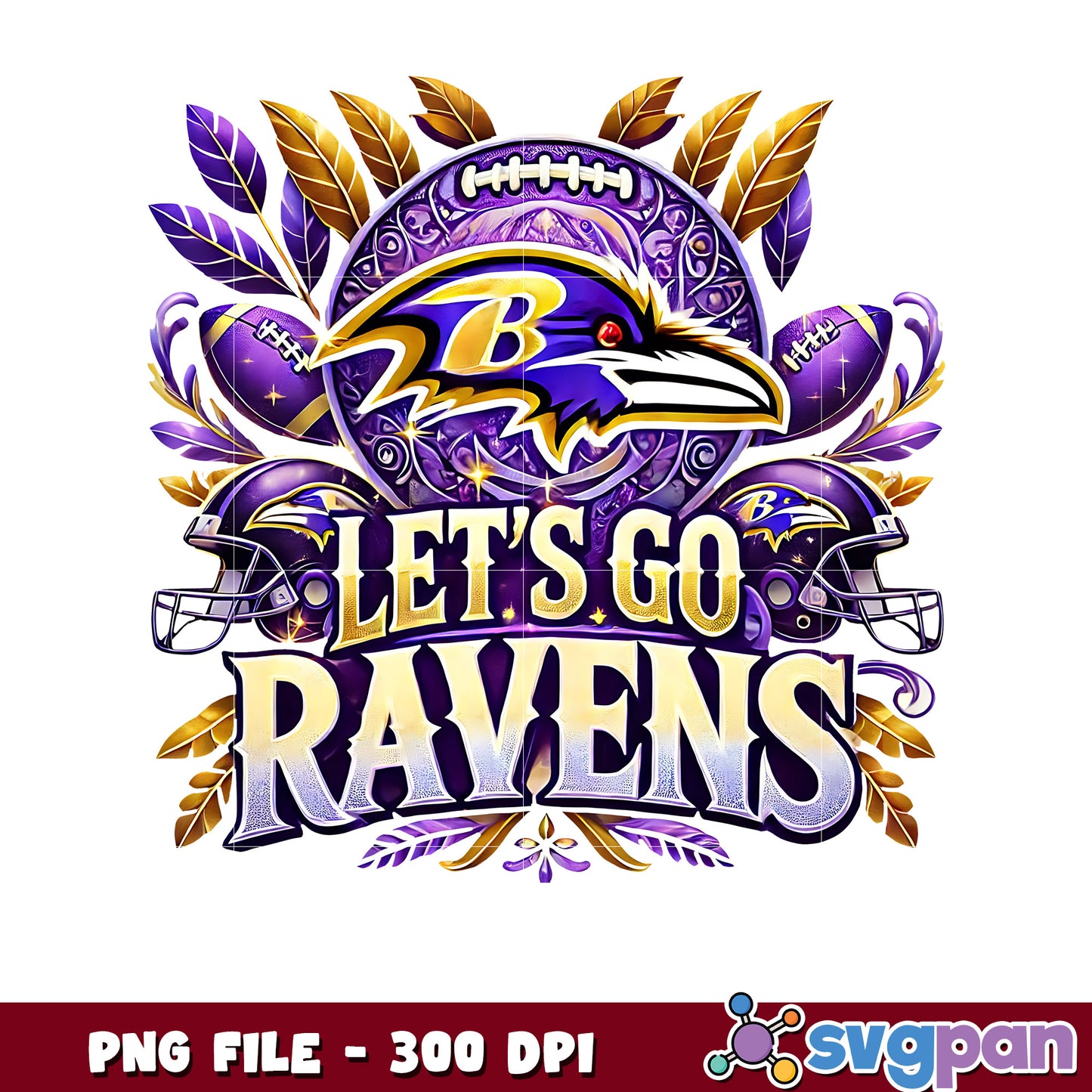 Ravens let's go png, nfl teams png, national football league png