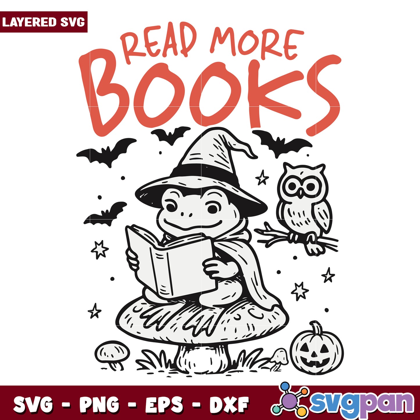 Read more books svg, happy halloween svg, halloween costumes svg