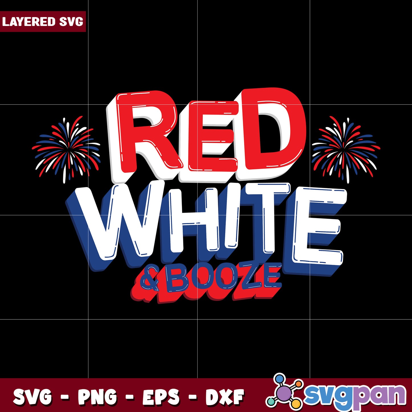 Red white and booze drinking svg, halloween vacation svg, halloween holiday svg