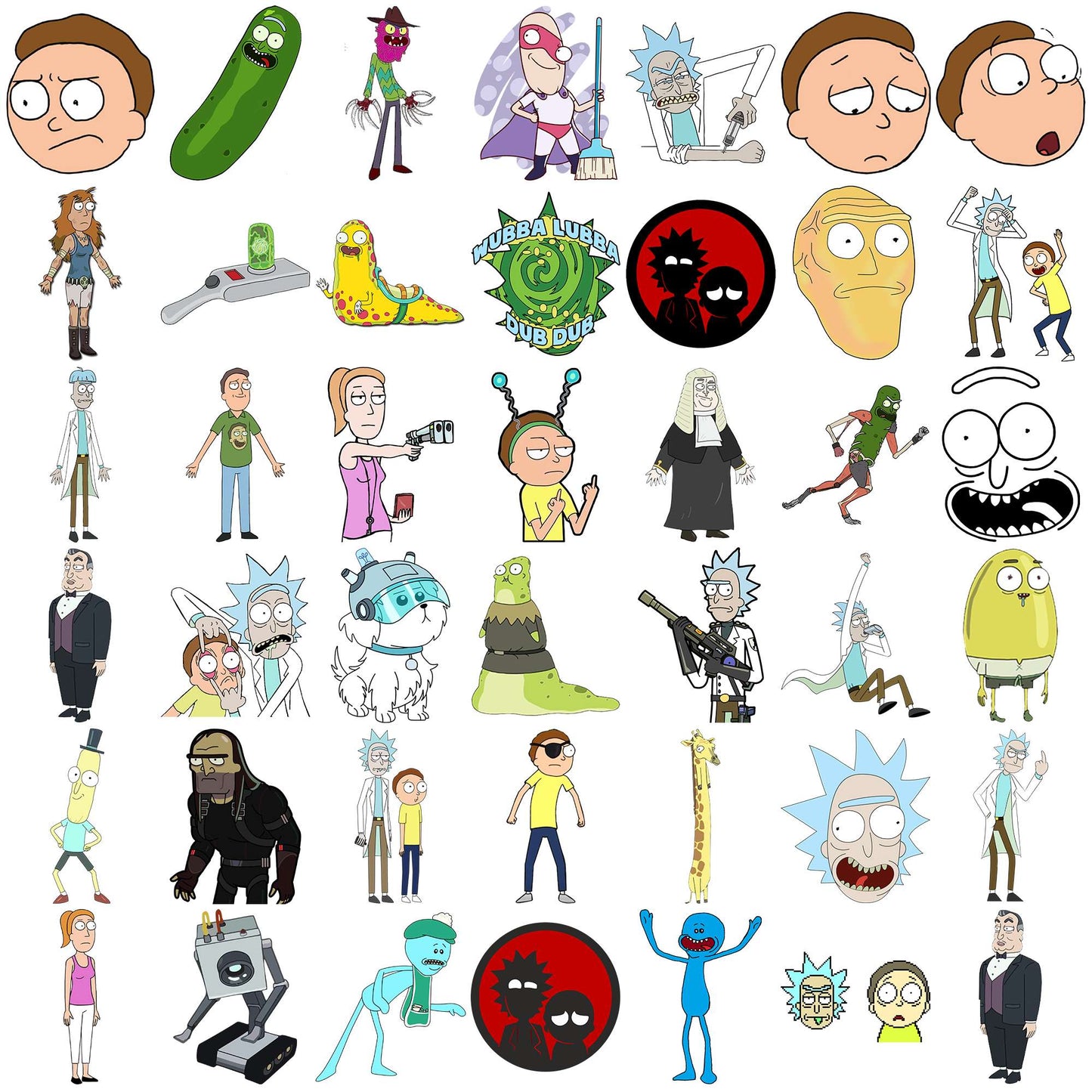 Rick and morty set svg bundle, rick and morty svg, rick and morty cast svg