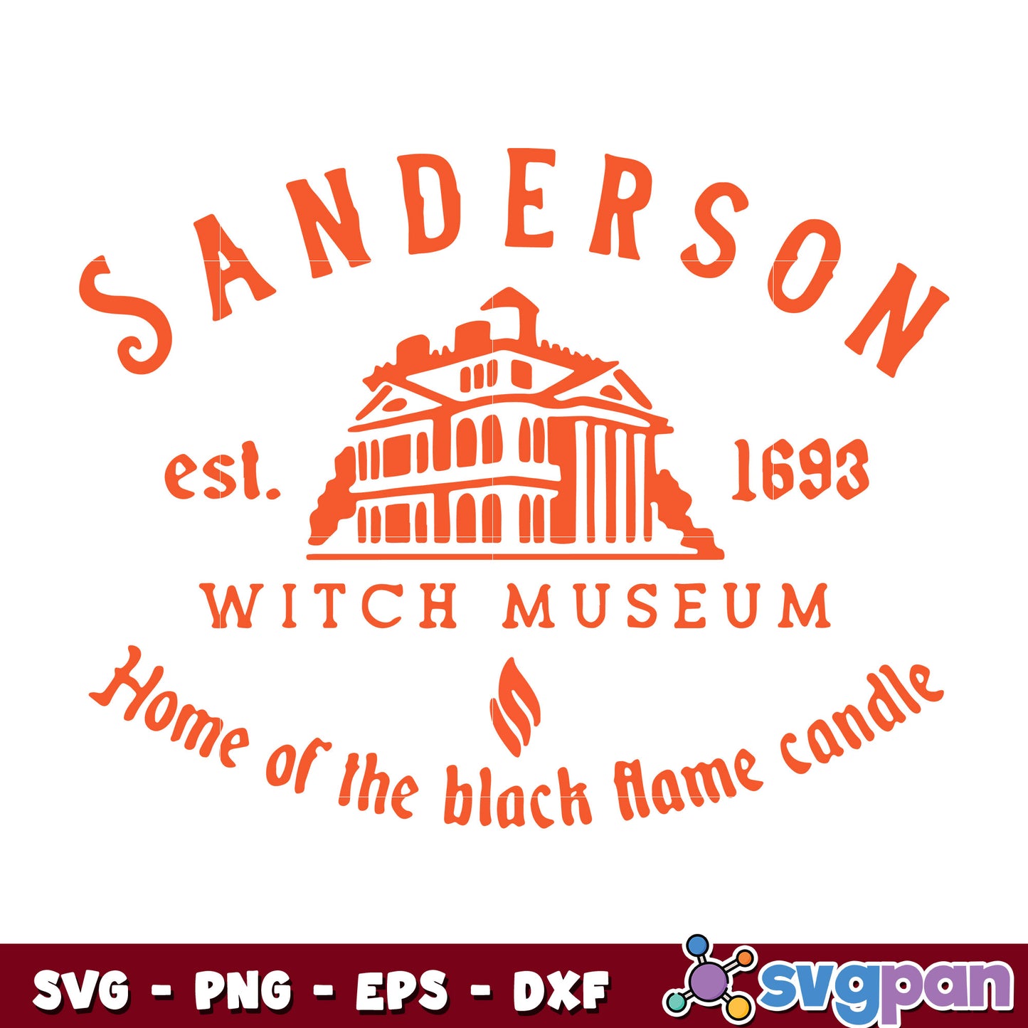 Sanderson Witch Museum svg