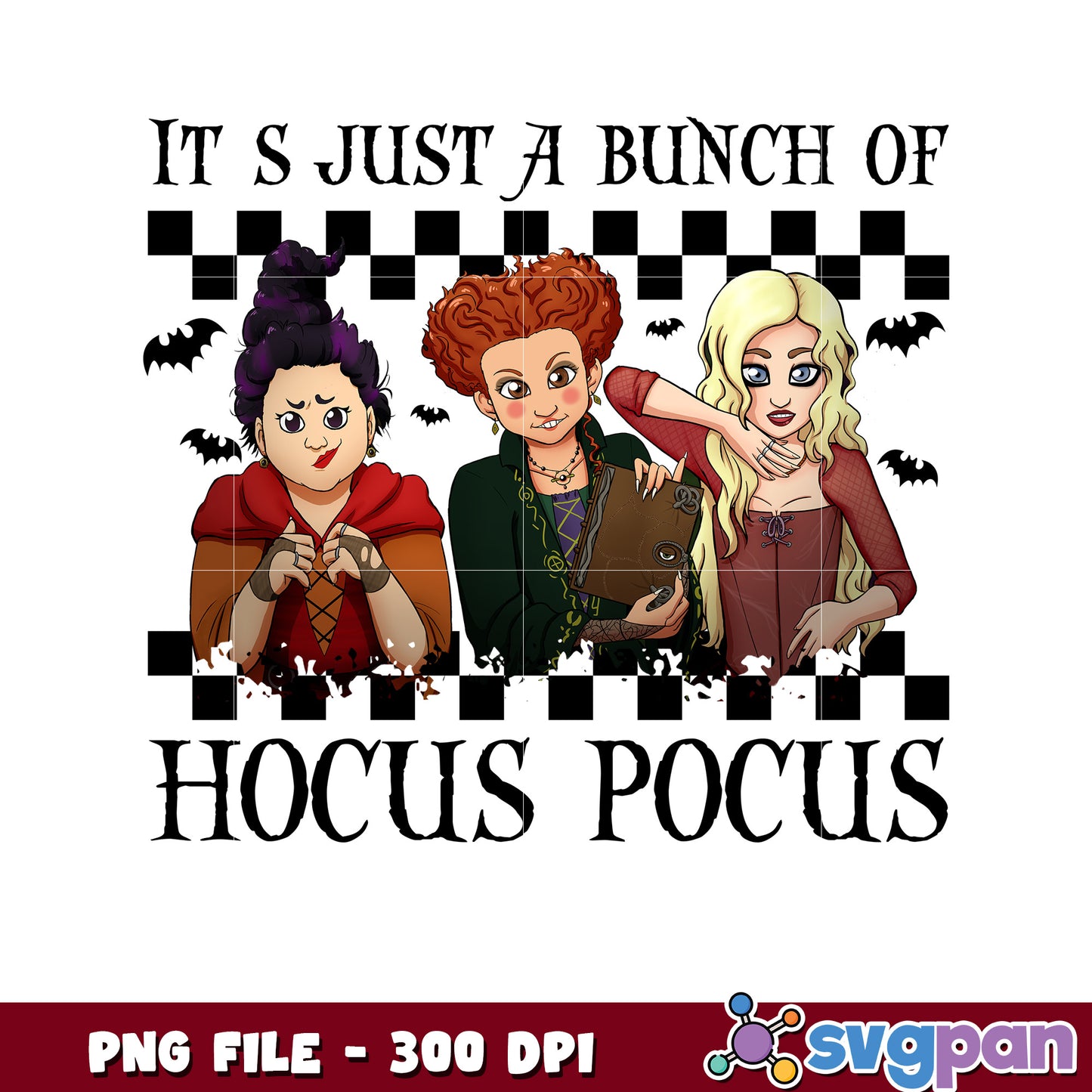 Sanderson hocus pocus png, halloween movies png, halloween candy png