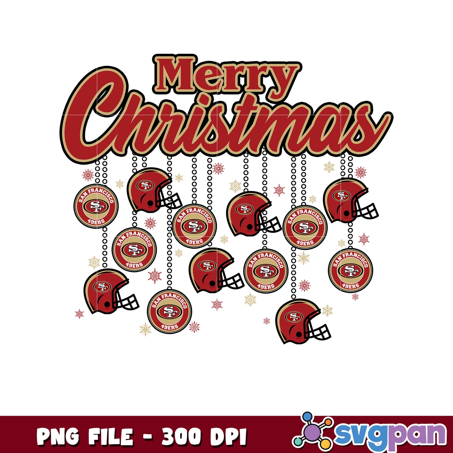 San francisco 49ers helmet merry christmas png, nfl games today png, nfl teams 2025 png