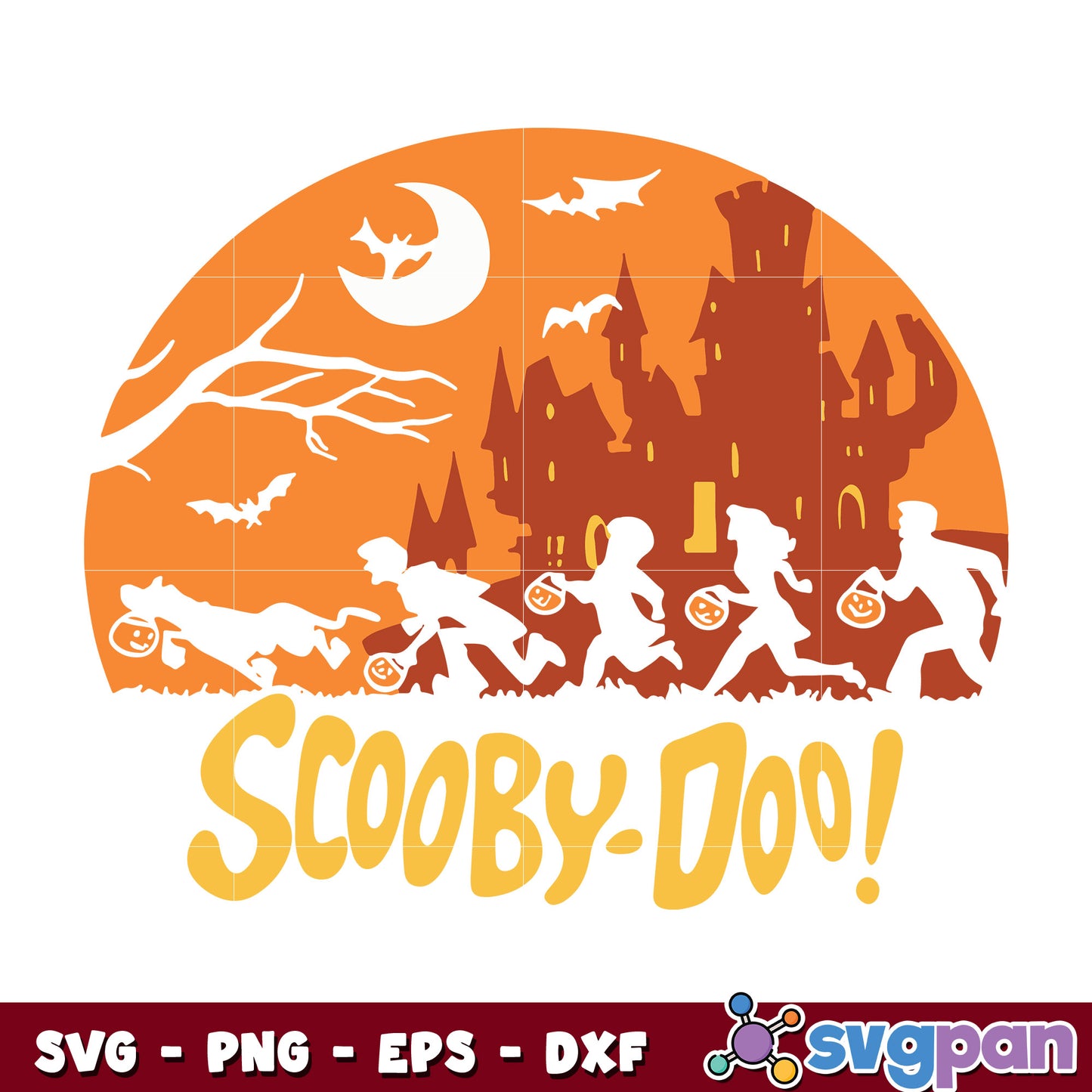 Scooby doo halloween svg