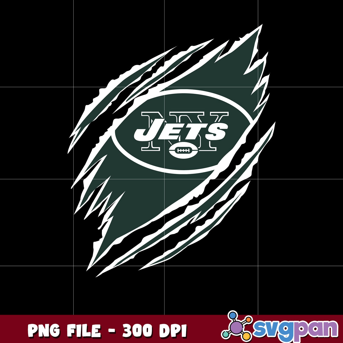 Scratch logo new york jets design png, nfl teams png, super bowl png
