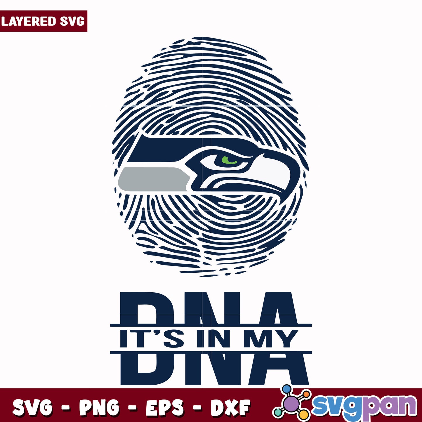 Seahawks it's my DNA svg, super bowl svg, nfl seahawks svg