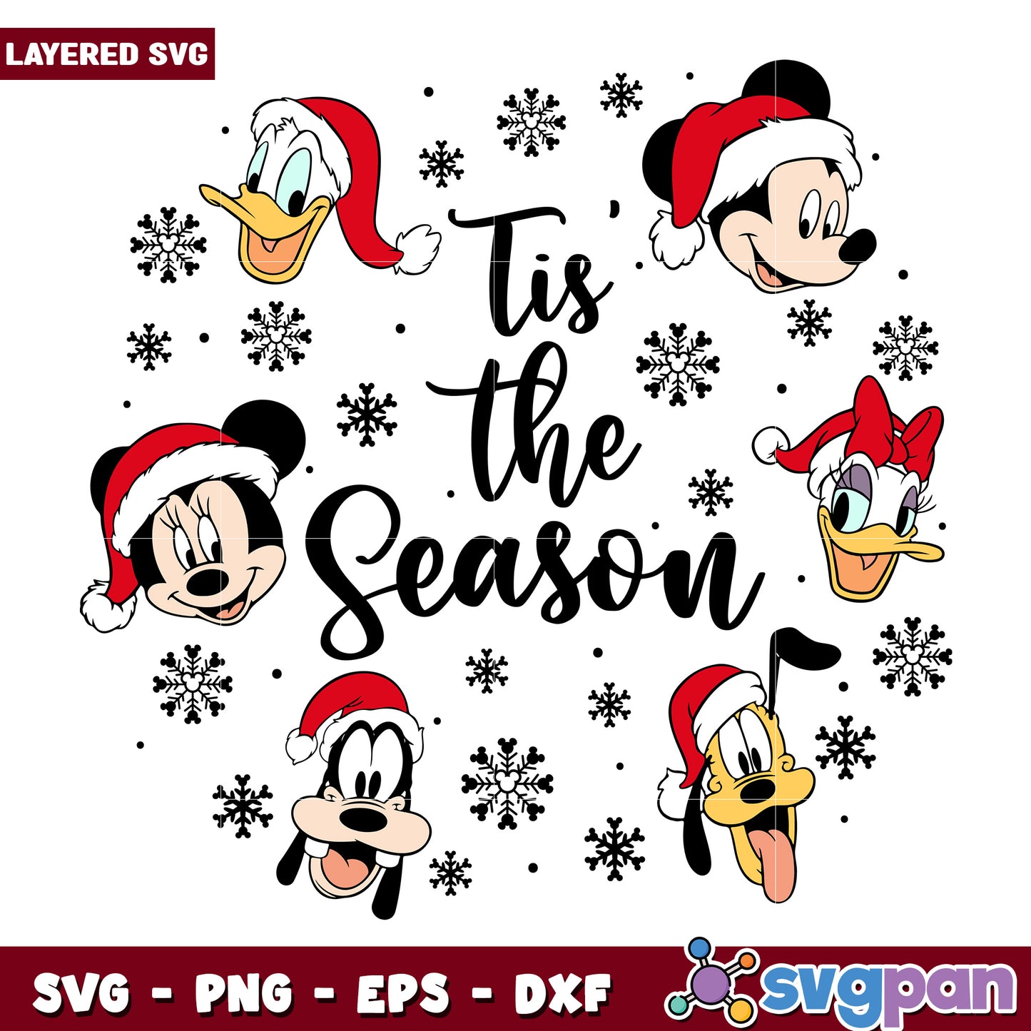 Sensational six svg, disney world svg, christmas design svg