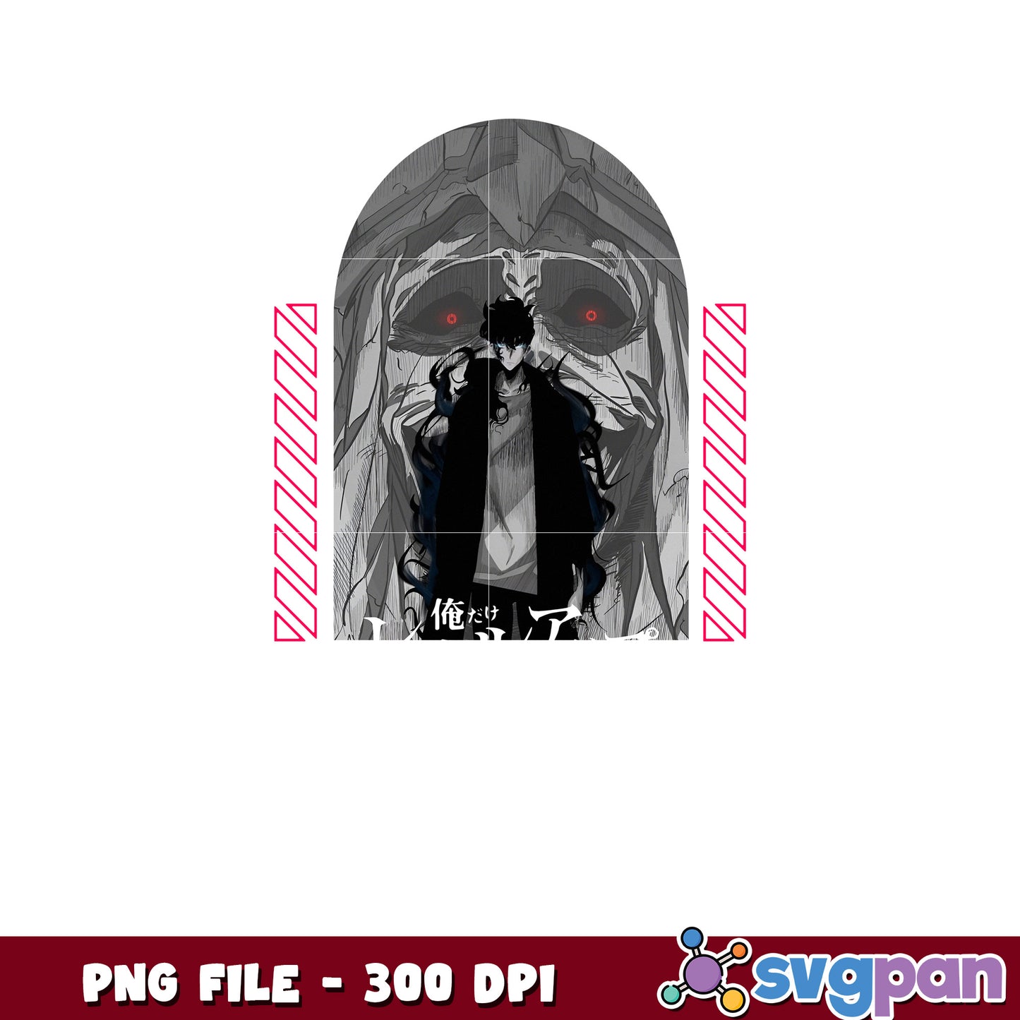 Shadow monarch png, webtoon anime png, anime 2025 png