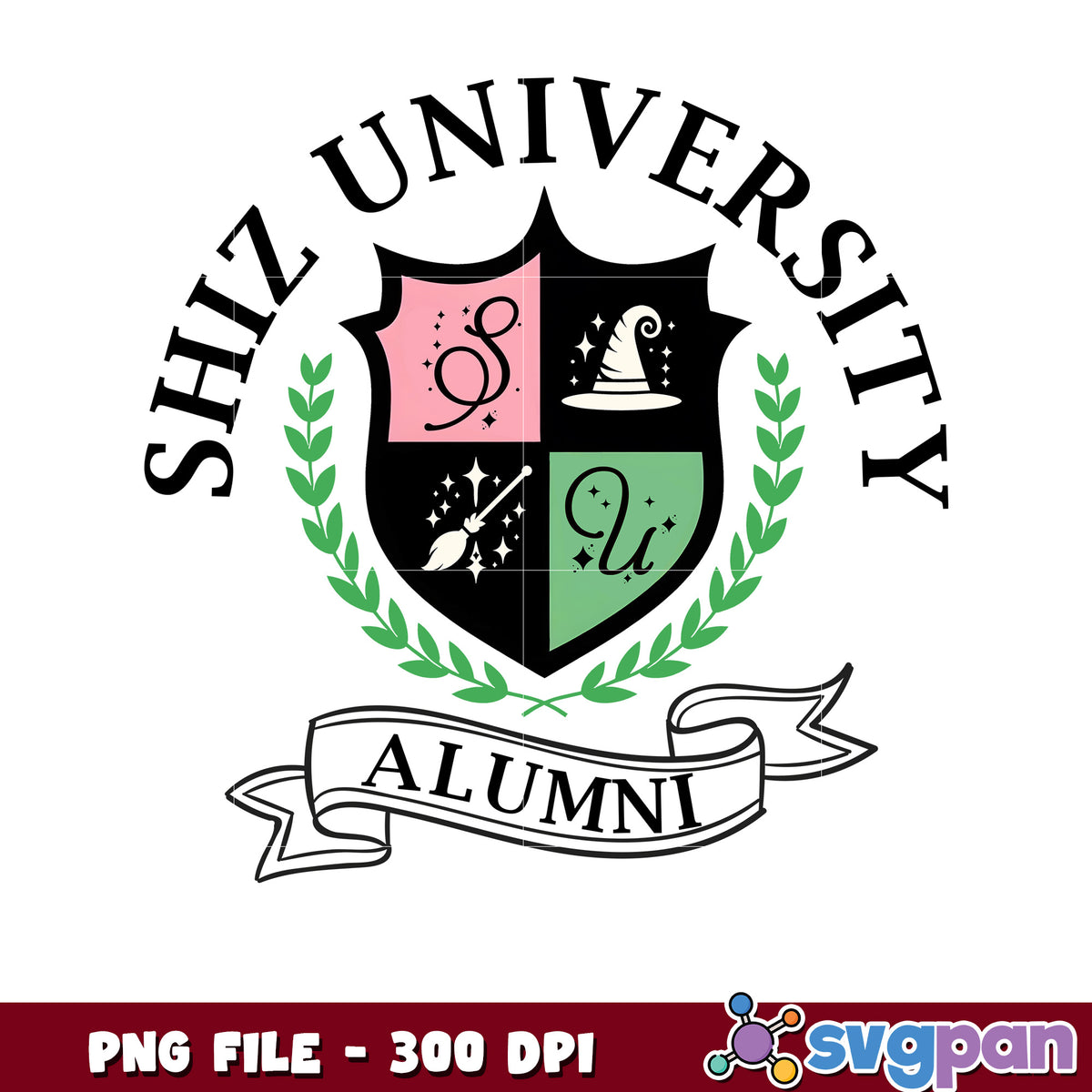 Shiz University Alumni Crest PNG