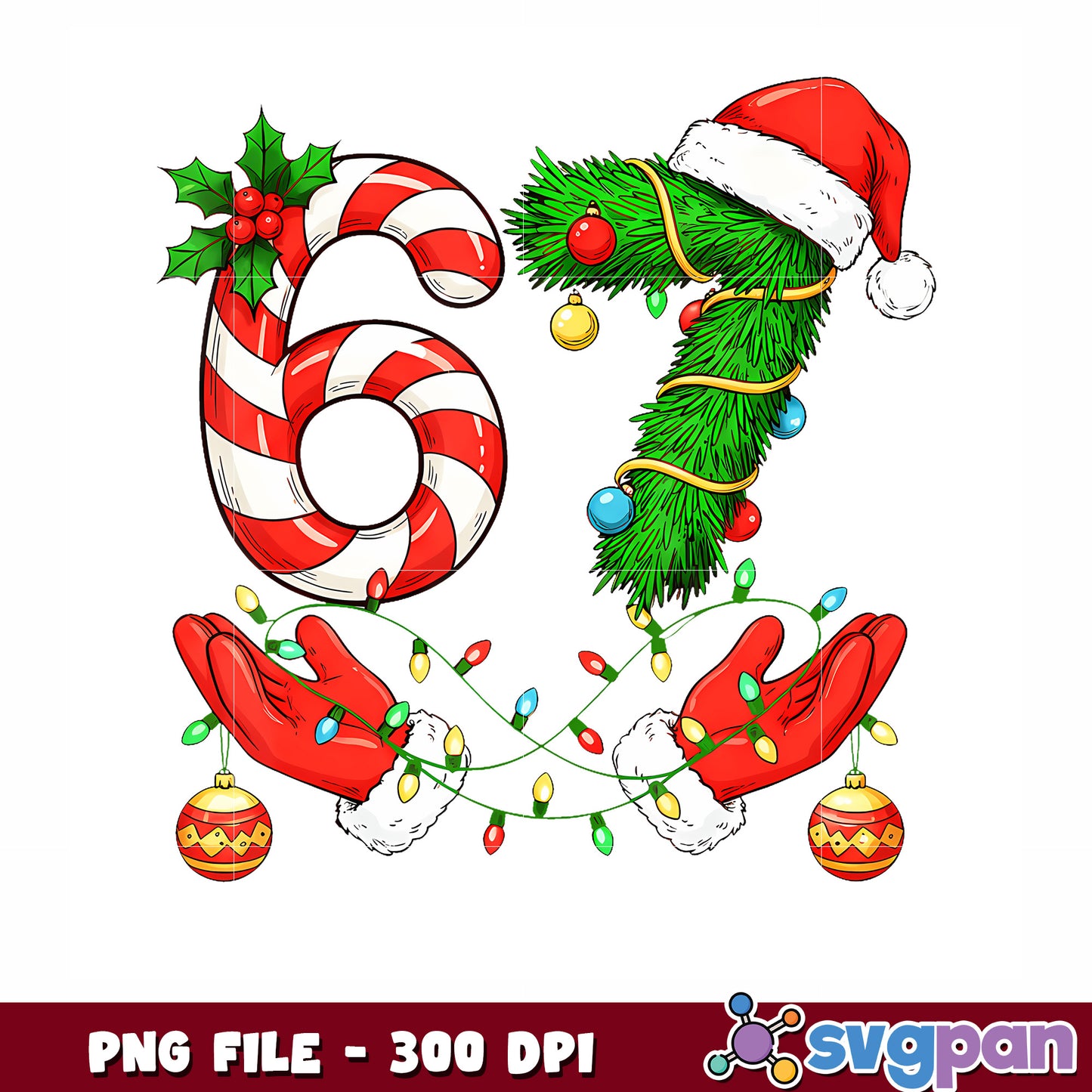 Six Seven Meme png, christmas memes png, winter png