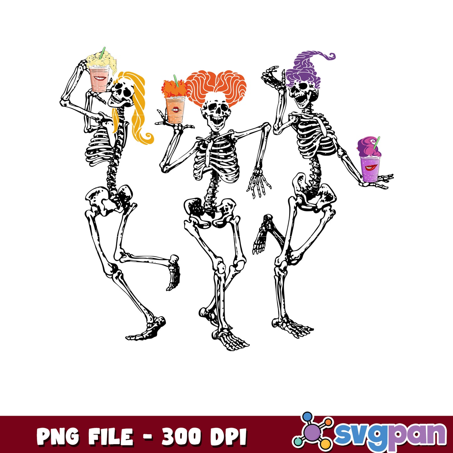 Skeleton halloween png, halloween toys png, halloween characters png