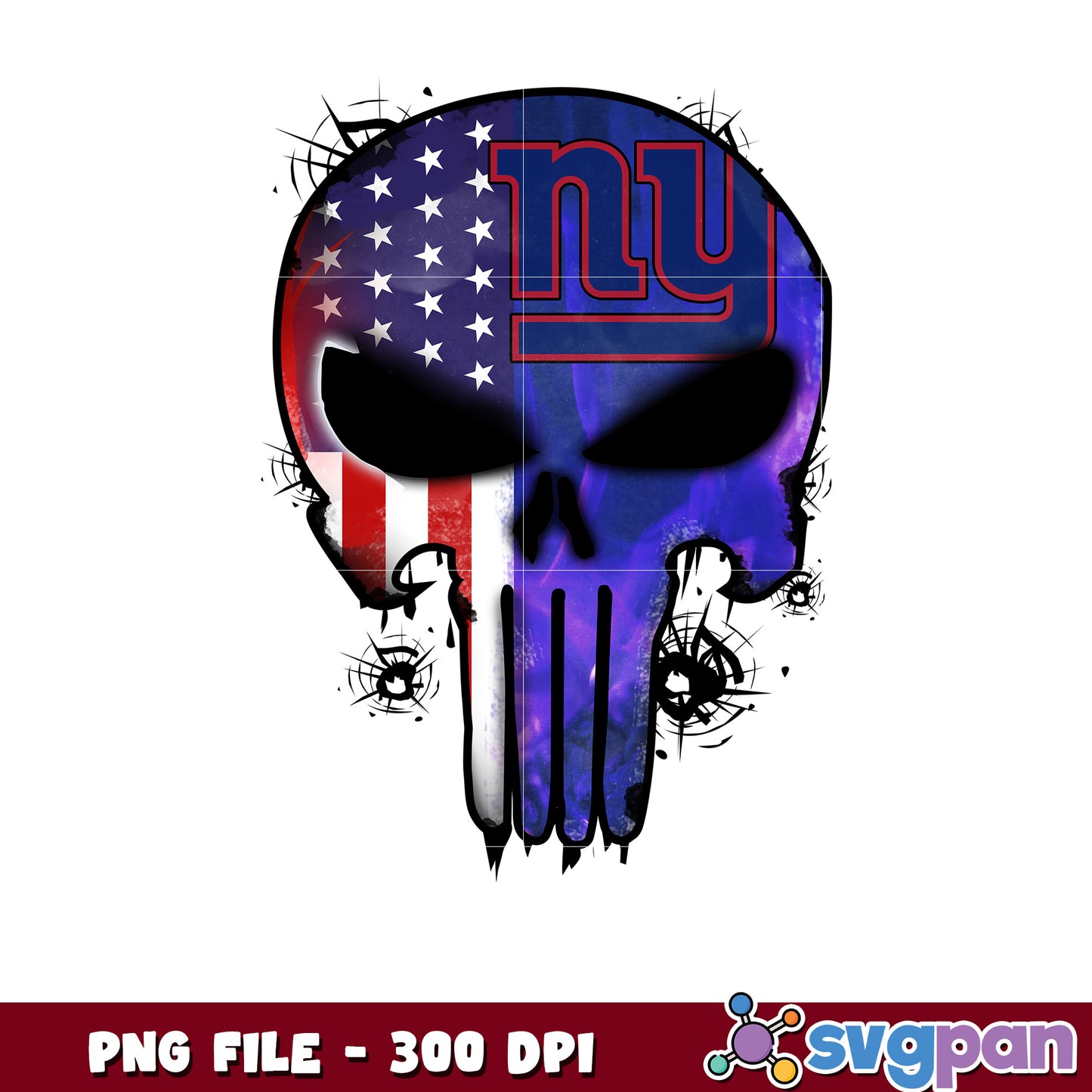 Skull new york giants nfl png, super bowl png, nfl teams helmet png