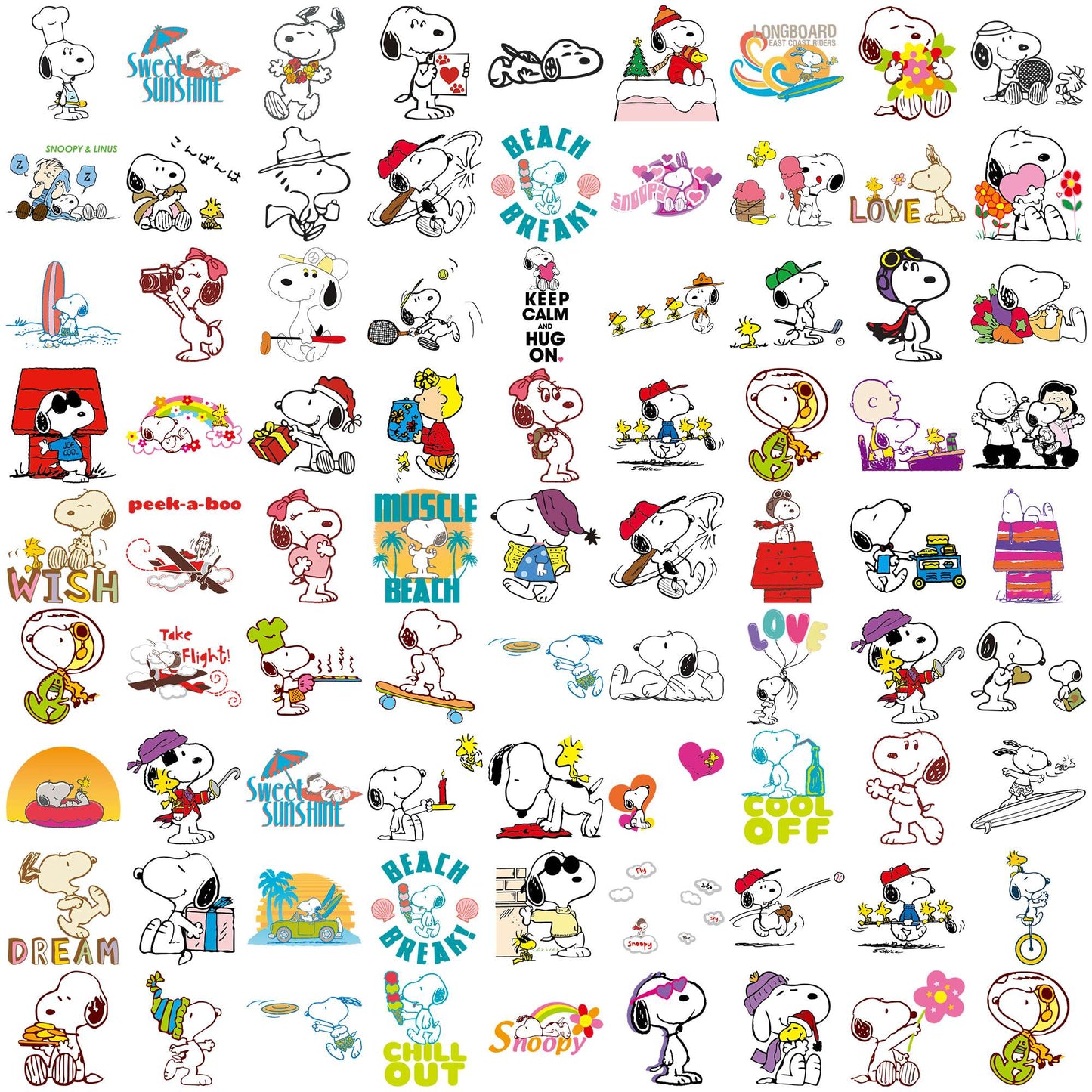 Snoopy stuff collection svg bundle, snoopy museum svg, snoopy pajamas svg