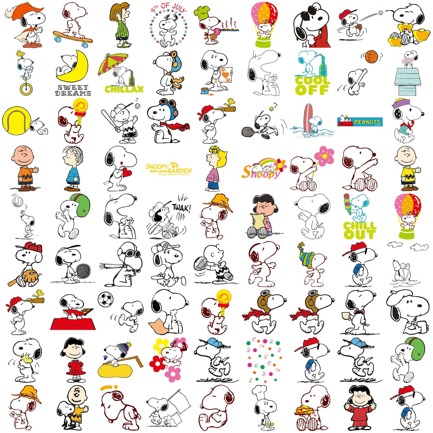 Snoopy stuff collection svg bundle, snoopy museum svg, snoopy pajamas svg