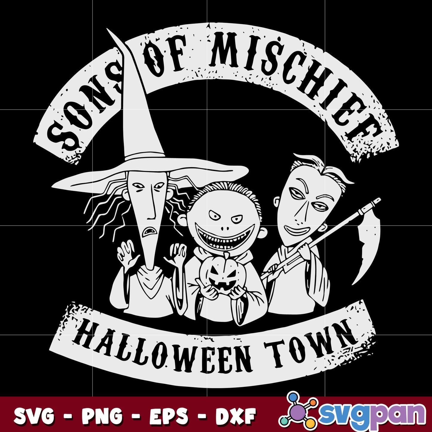 Sons Of Mischief Halloween Town svg