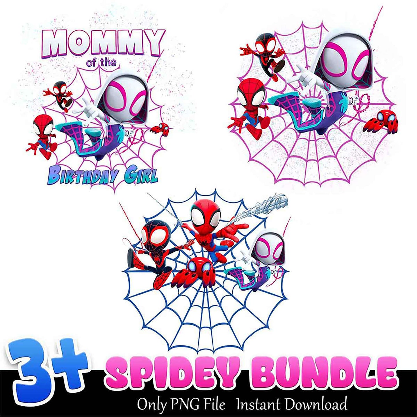 Spider-Man SVG Bundle 3+ Designs, Instant Download