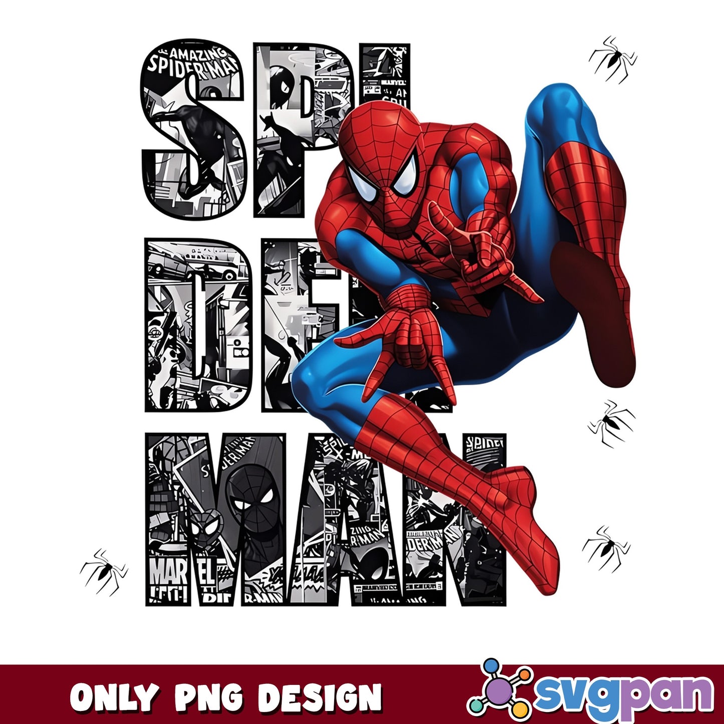 Spider-Man Comic PNG, Marvel Superhero PNG, Spiderman PNG
