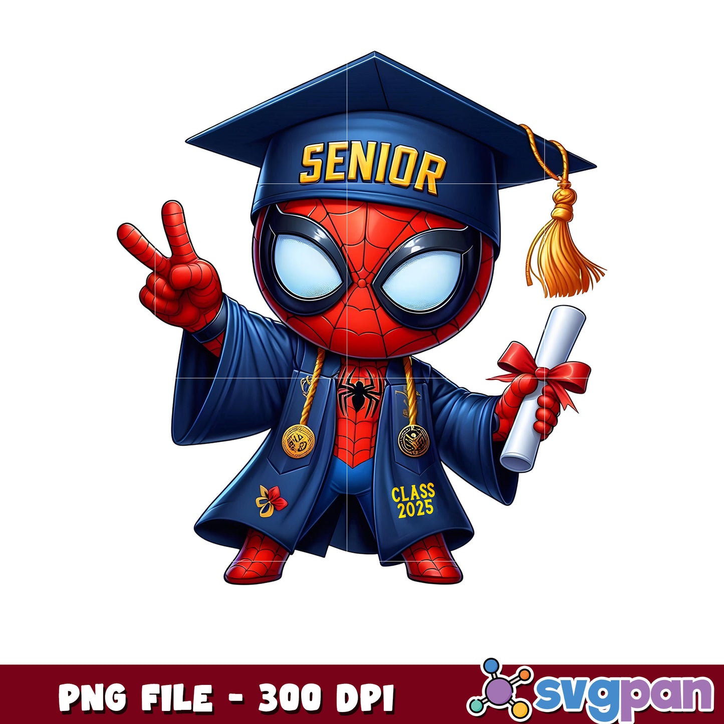 Spider-Man marvel 2025 png, spider man movies png, graduate png