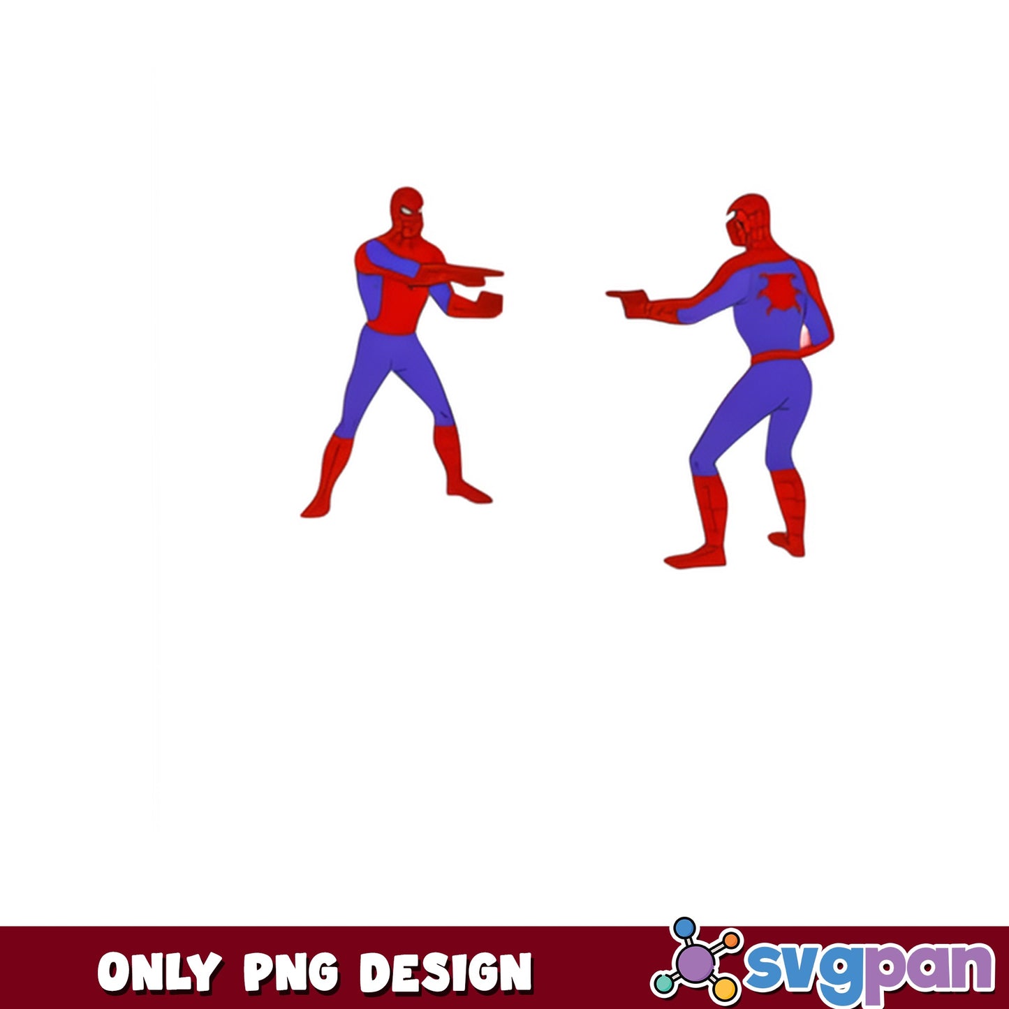 Spiderman Pointing Meme PNG, Marvel Superhero PNG, Funny Meme PNG