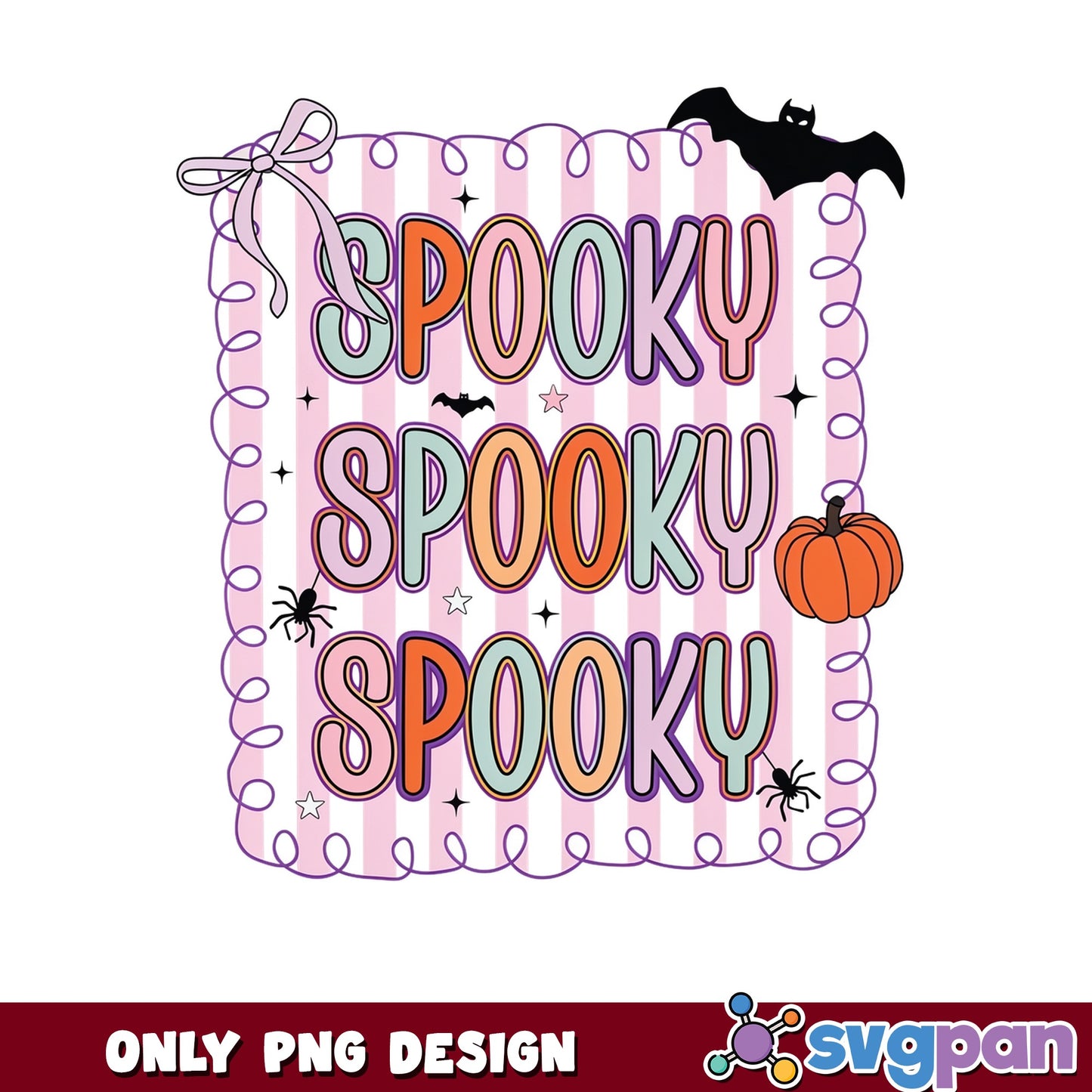 Spooky Halloween PNG, Coquette Halloween Design, Halloween PNG