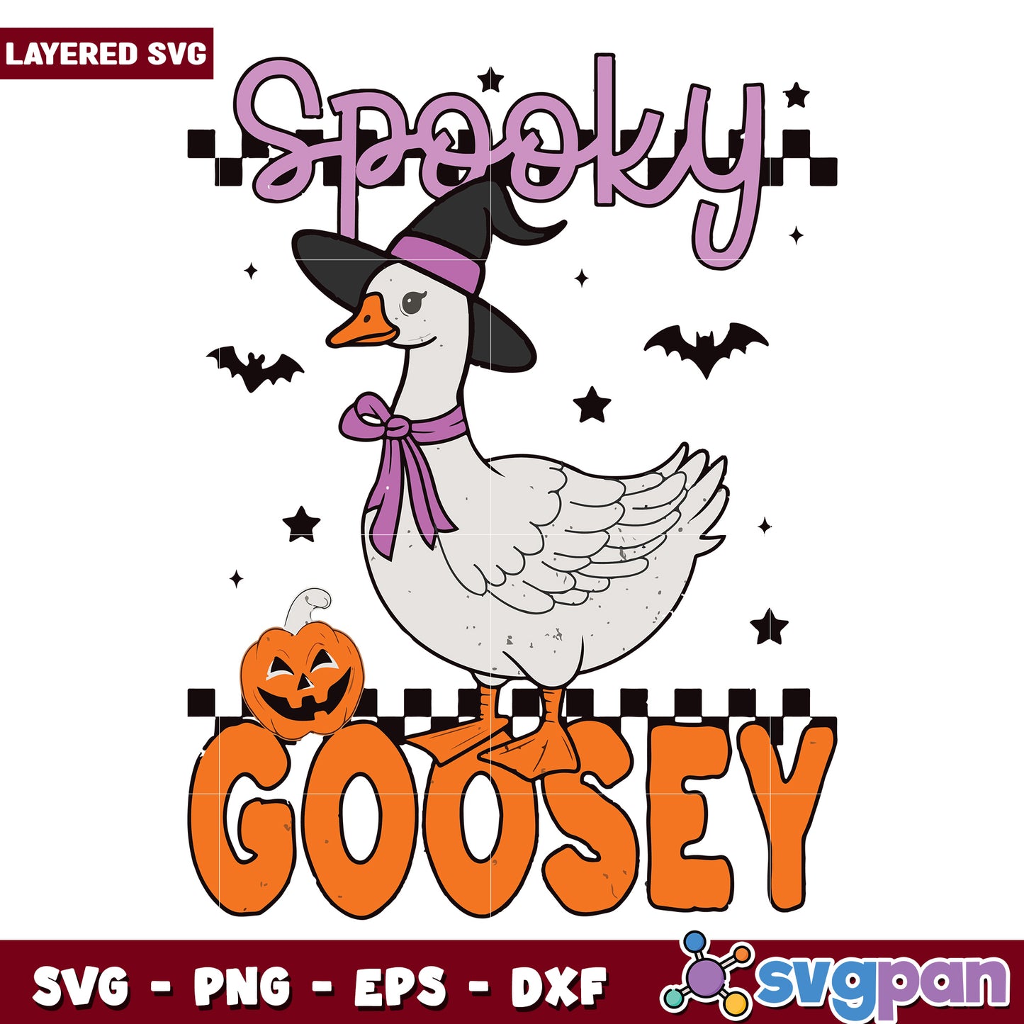 Spooky goose svg, halloween toys svg, halloween movies svg