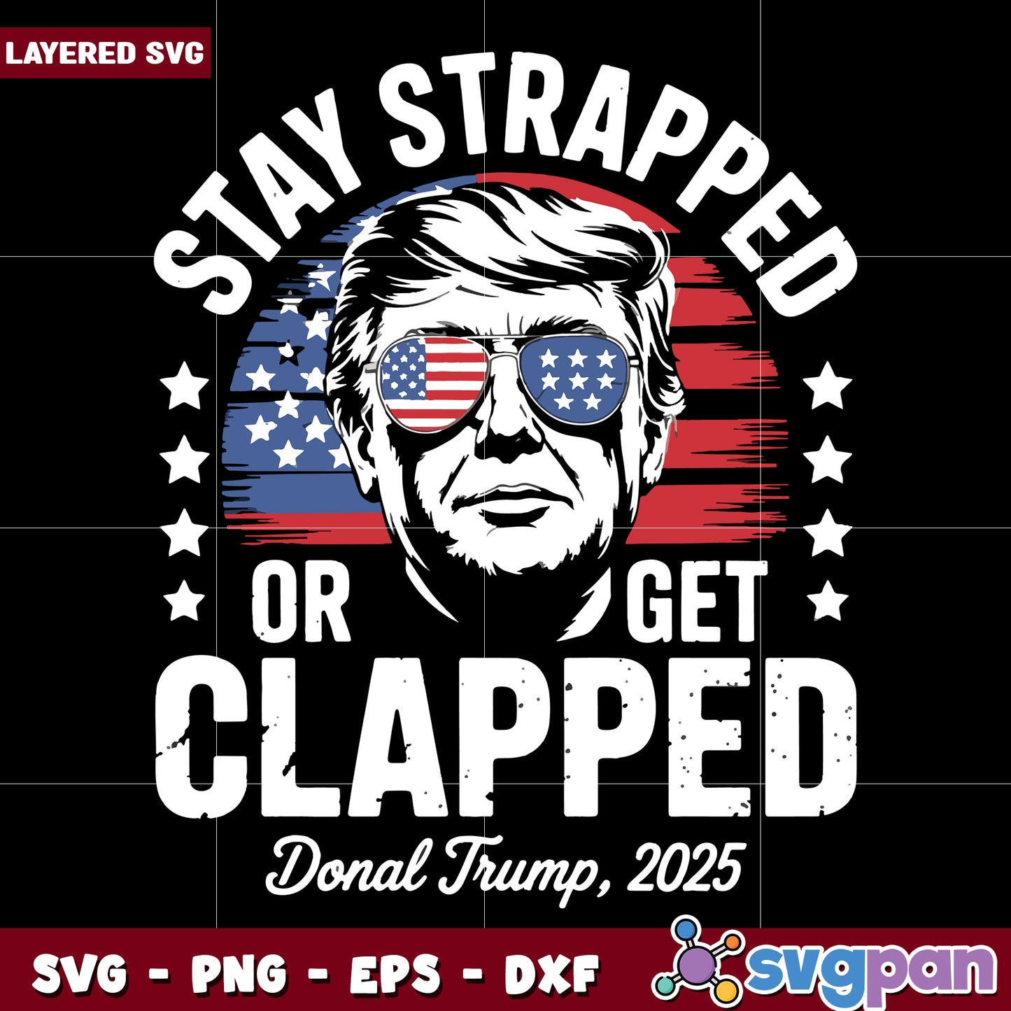 Stay strapped or get clapped svg, anti war protest svg, peace activism svg