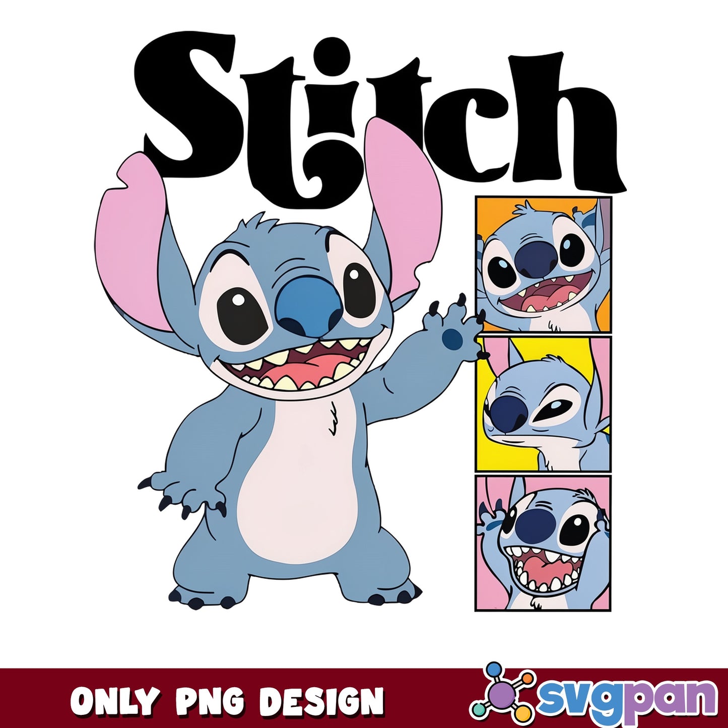 Stitch PNG Bundle Lilo And Stitch, Disney Stitch PNG, Cute Stitch PNG