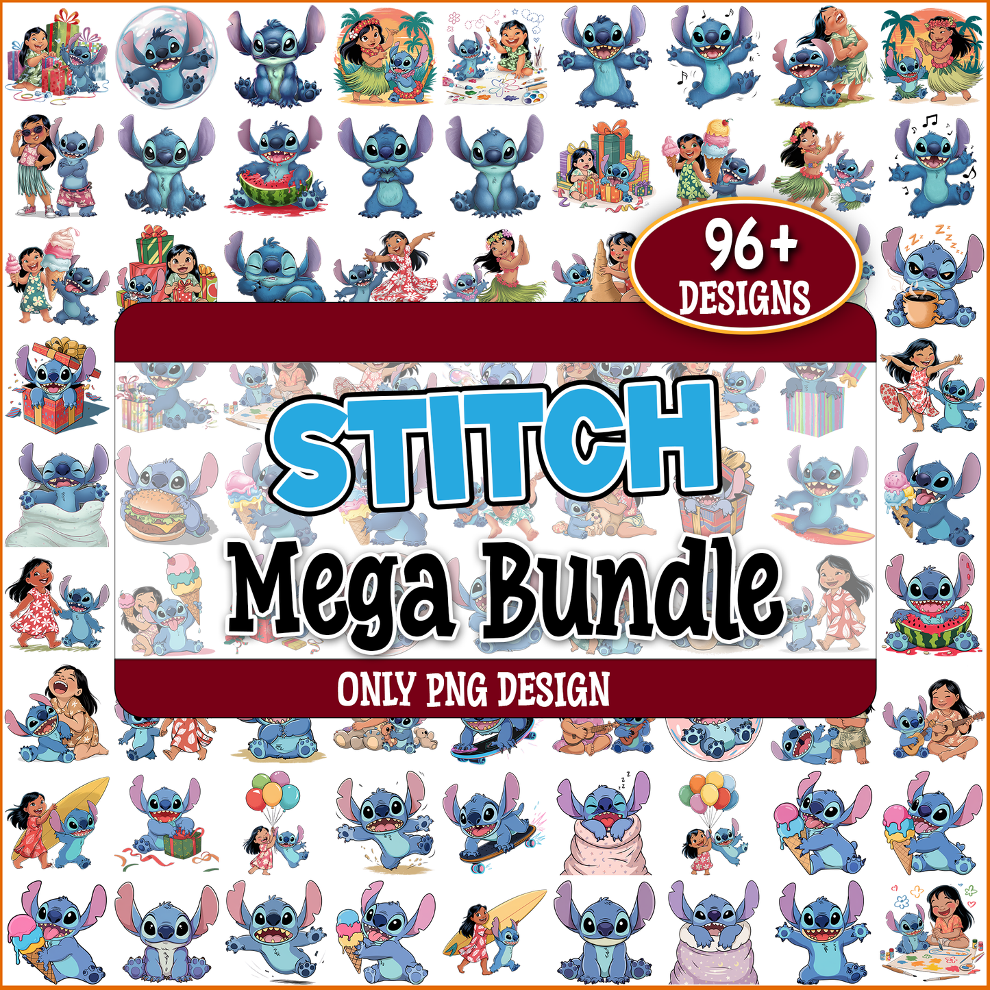 Stitch and lilo png bundle