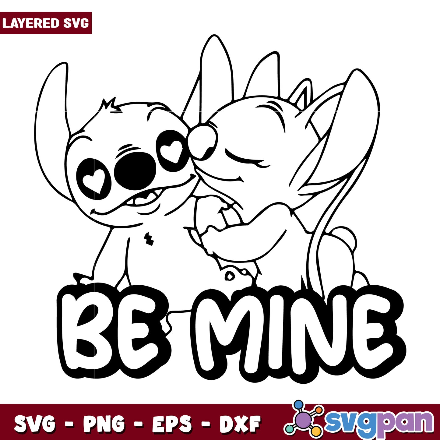 Stitch is be mine svg, cute stitch toys svg, lilo and stitch svg