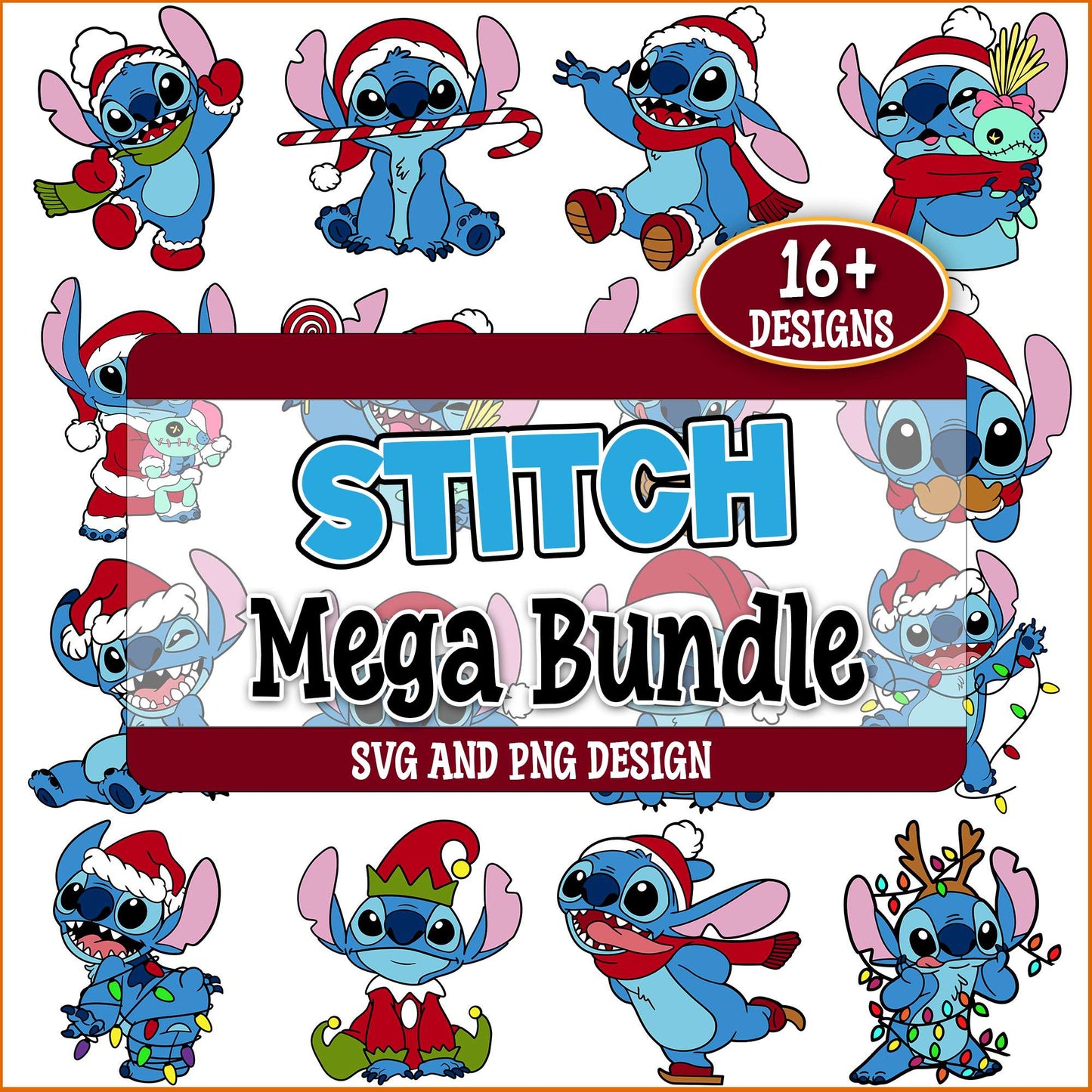 Stitchmas set svg bundle