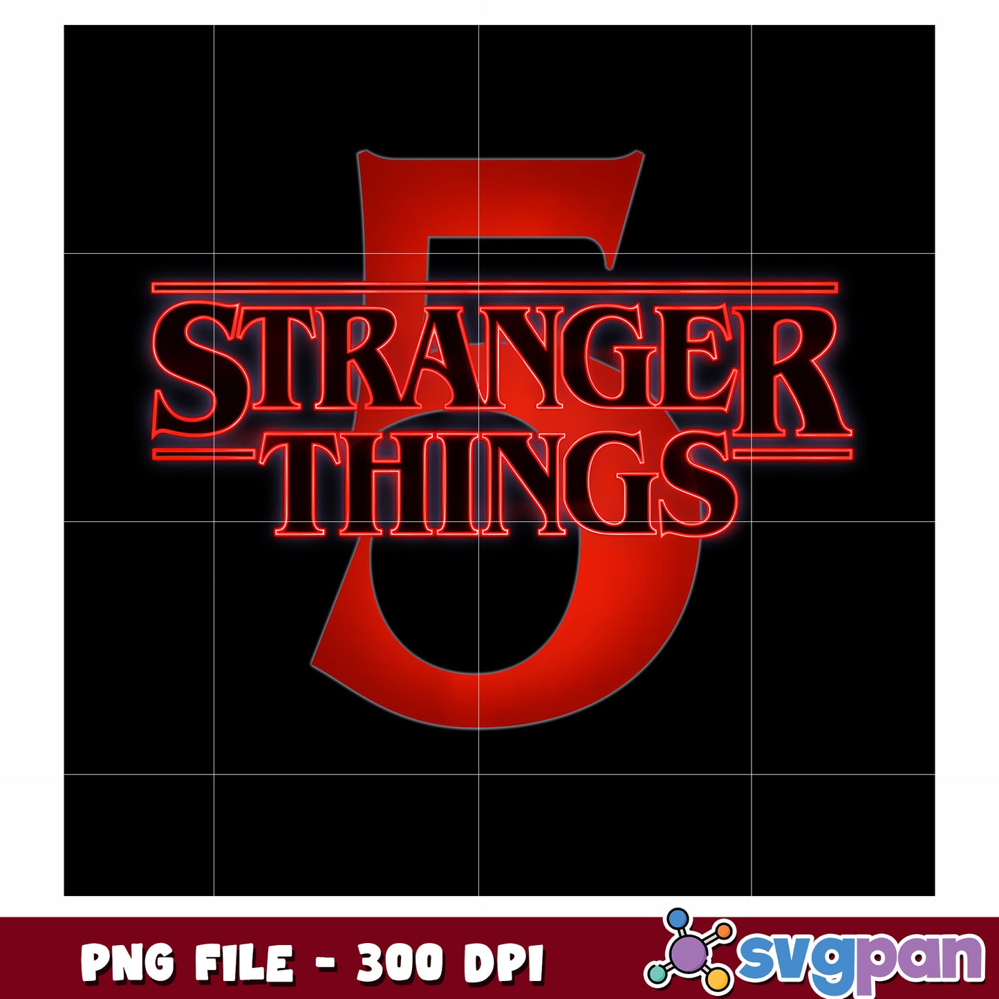 Stranger things five png, the upside down png, netflix movie png